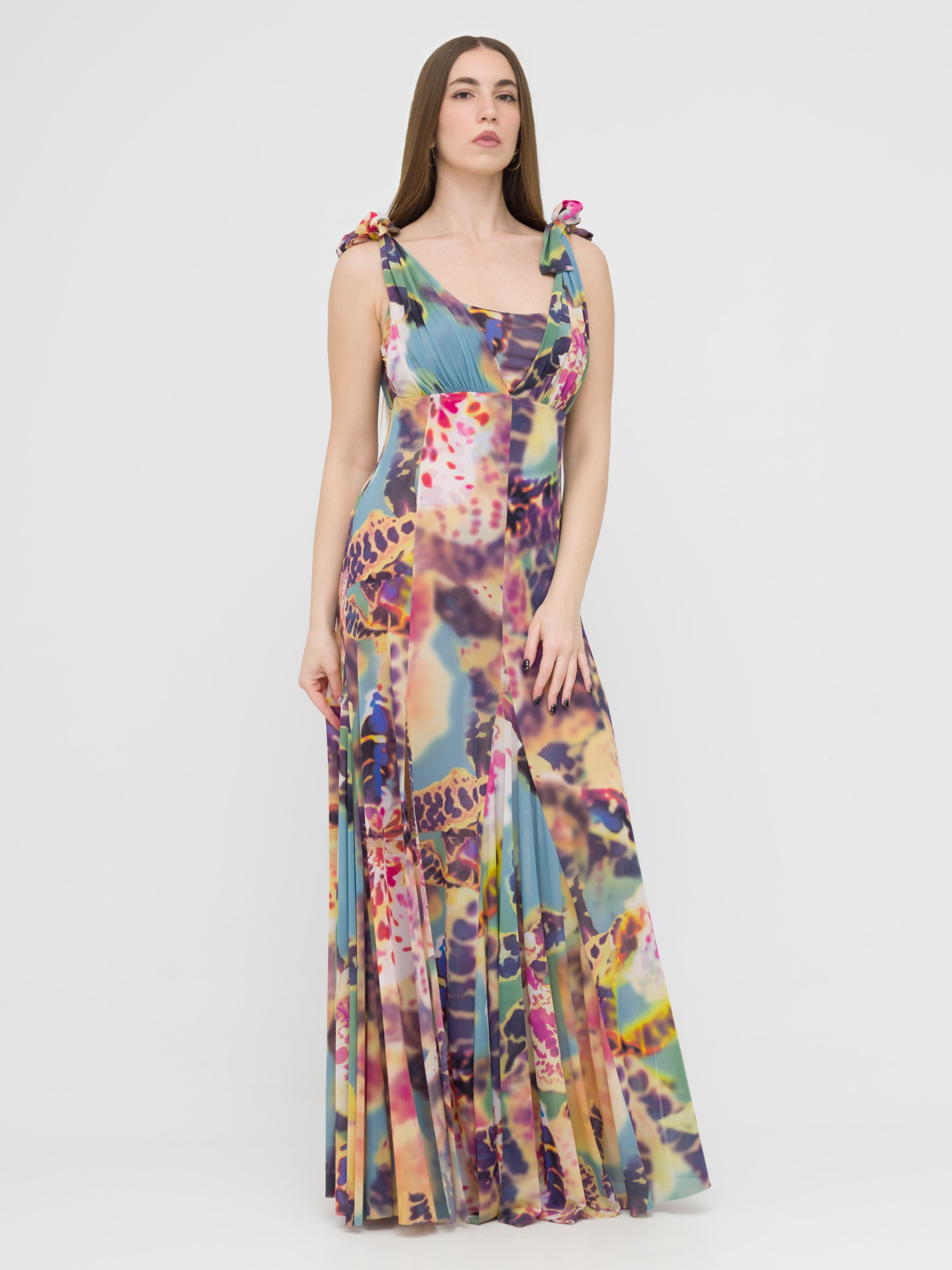 PINKO - maxi dress fantasia