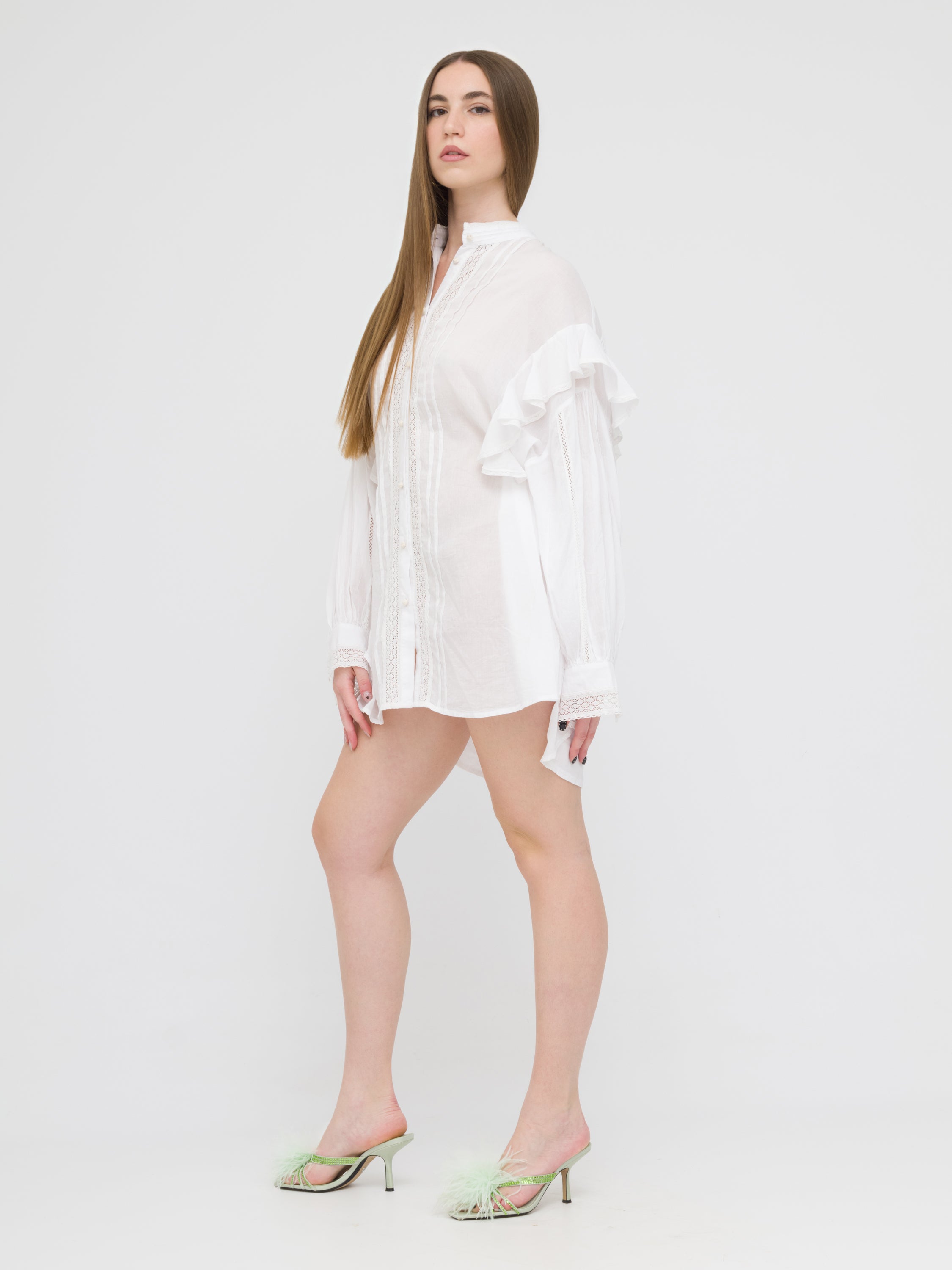 EMMA E GAIA - chemisier White