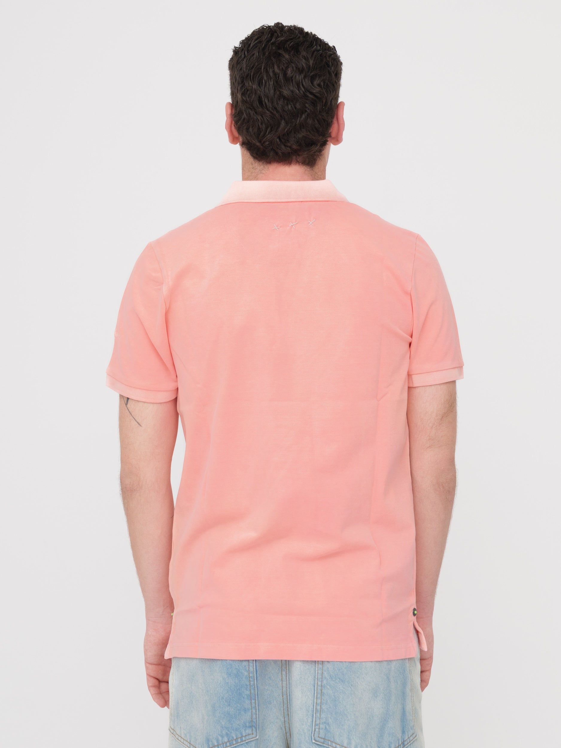 SHOCKLY - t-shirt polo rosa