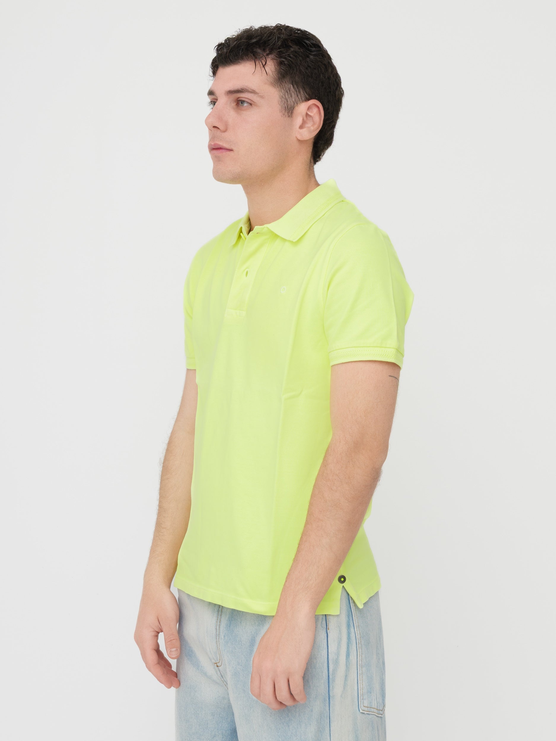 SHOCKLY - t-shirt polo gialla