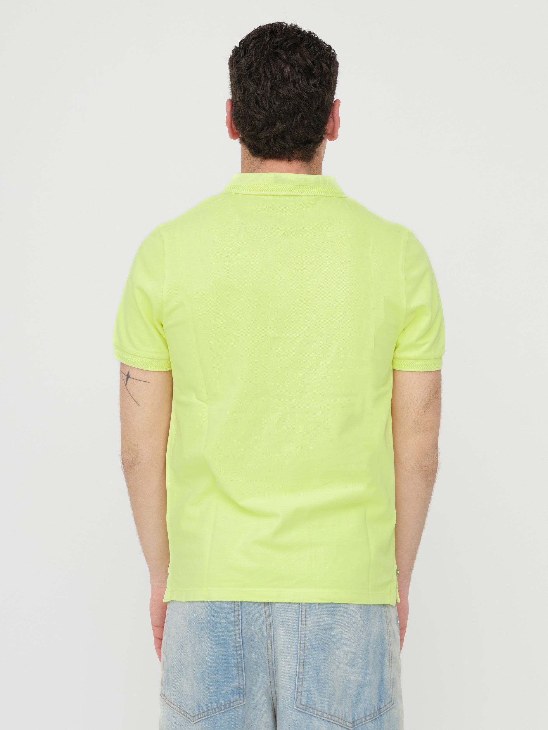 SHOCKLY - t-shirt polo gialla