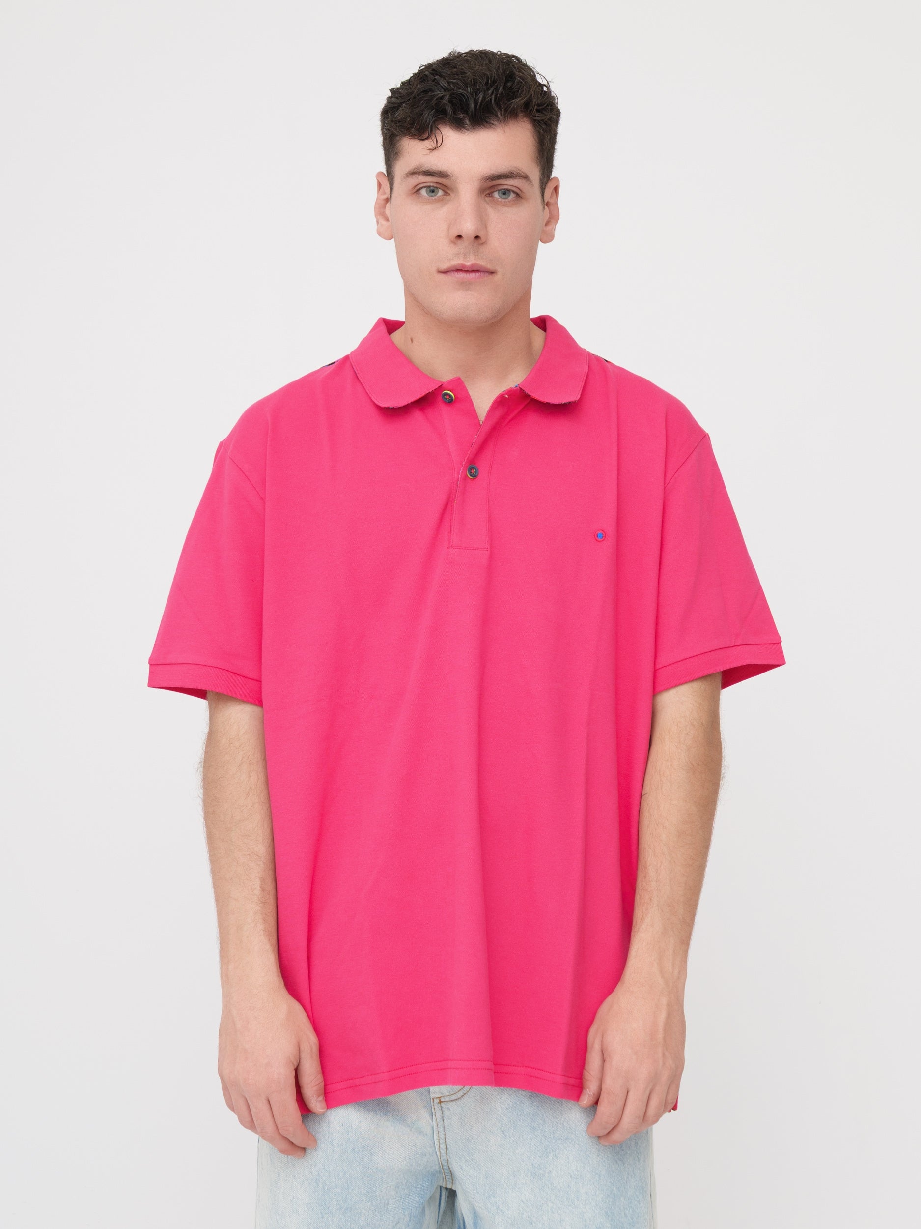 SHOCKLY - T- shirt polo fucsia