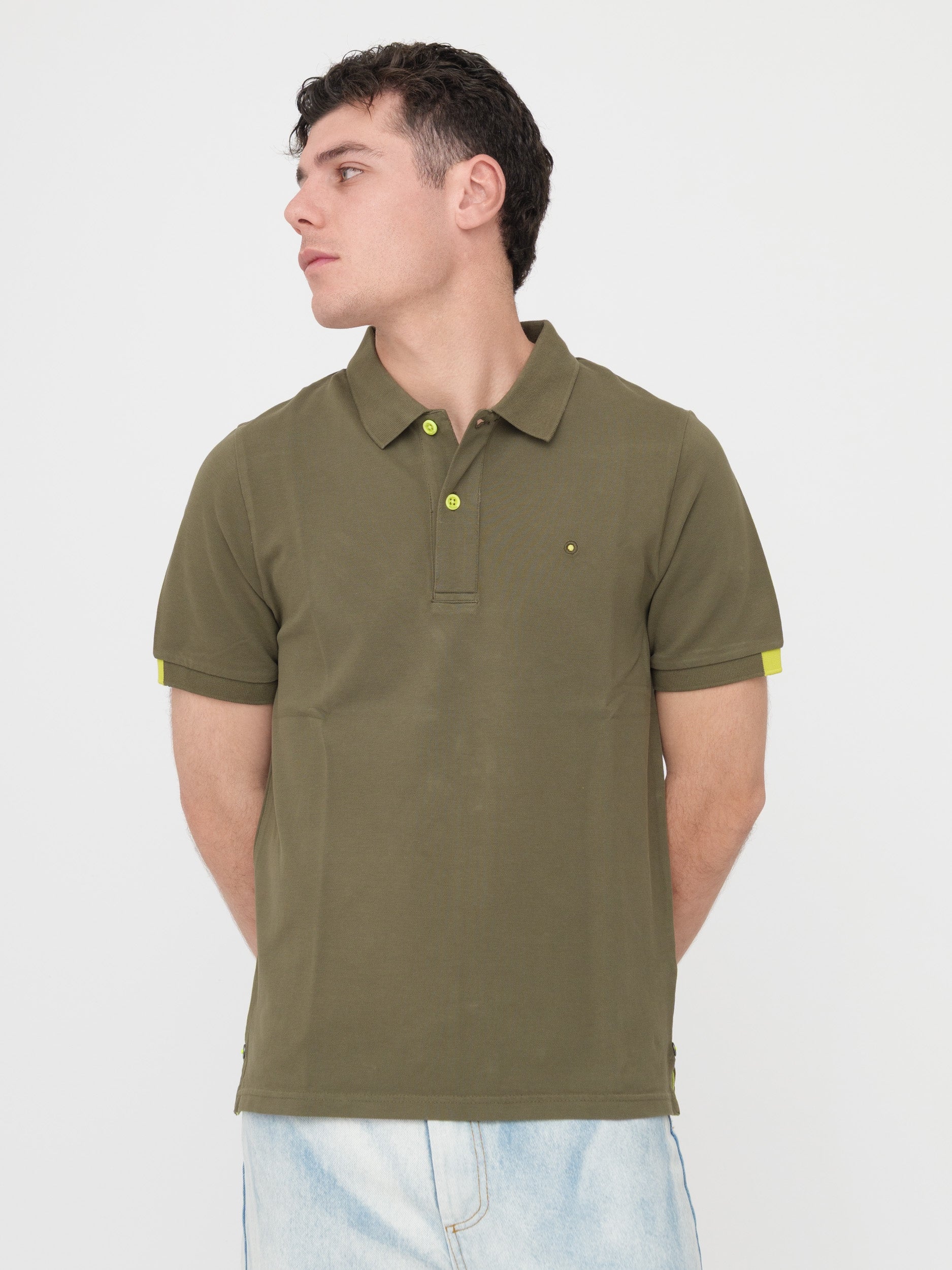 SHOCKLY - T- shirt polo verde