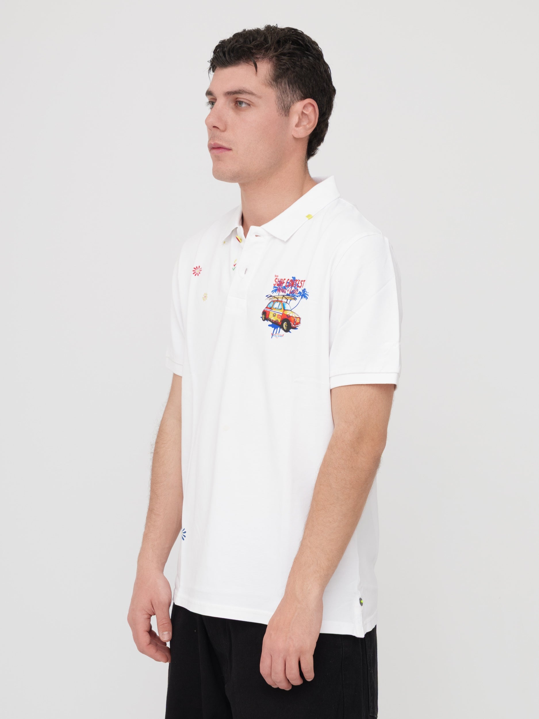 SHOCKLY - T- shirt polo White