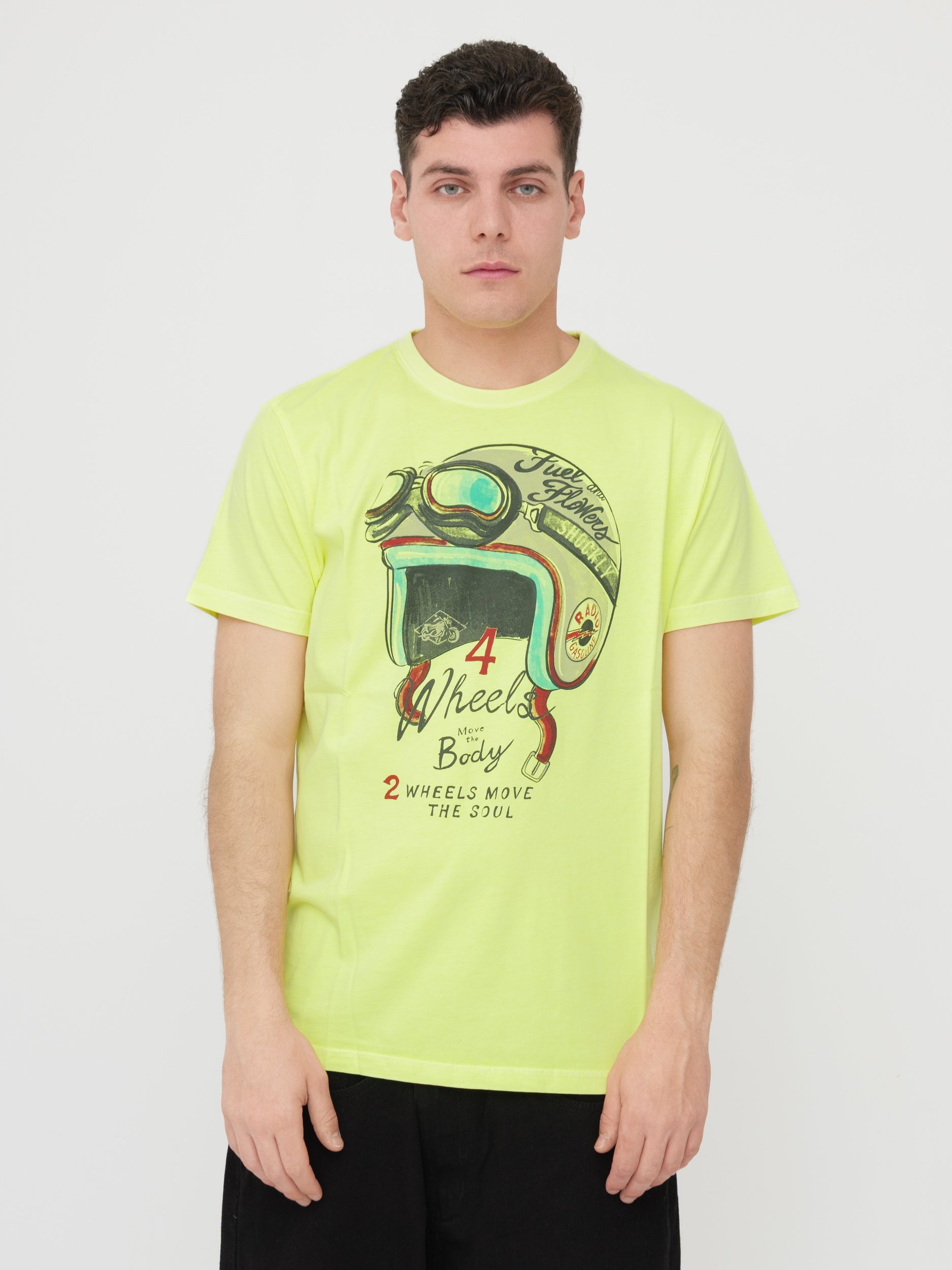 SHOCKLY - T- shirt giallo lime