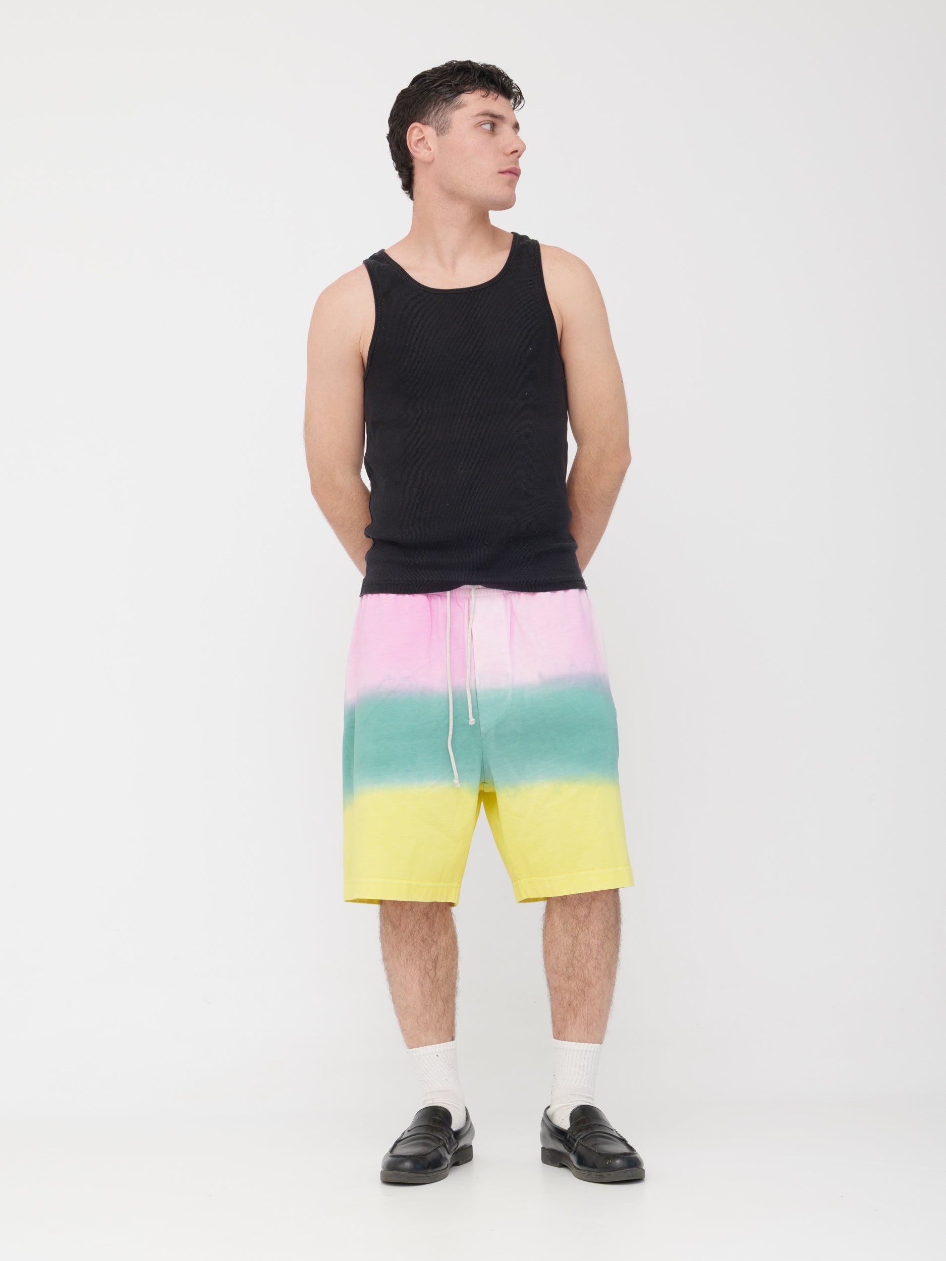 GRIFONI - Bermuda con laccio multicolore