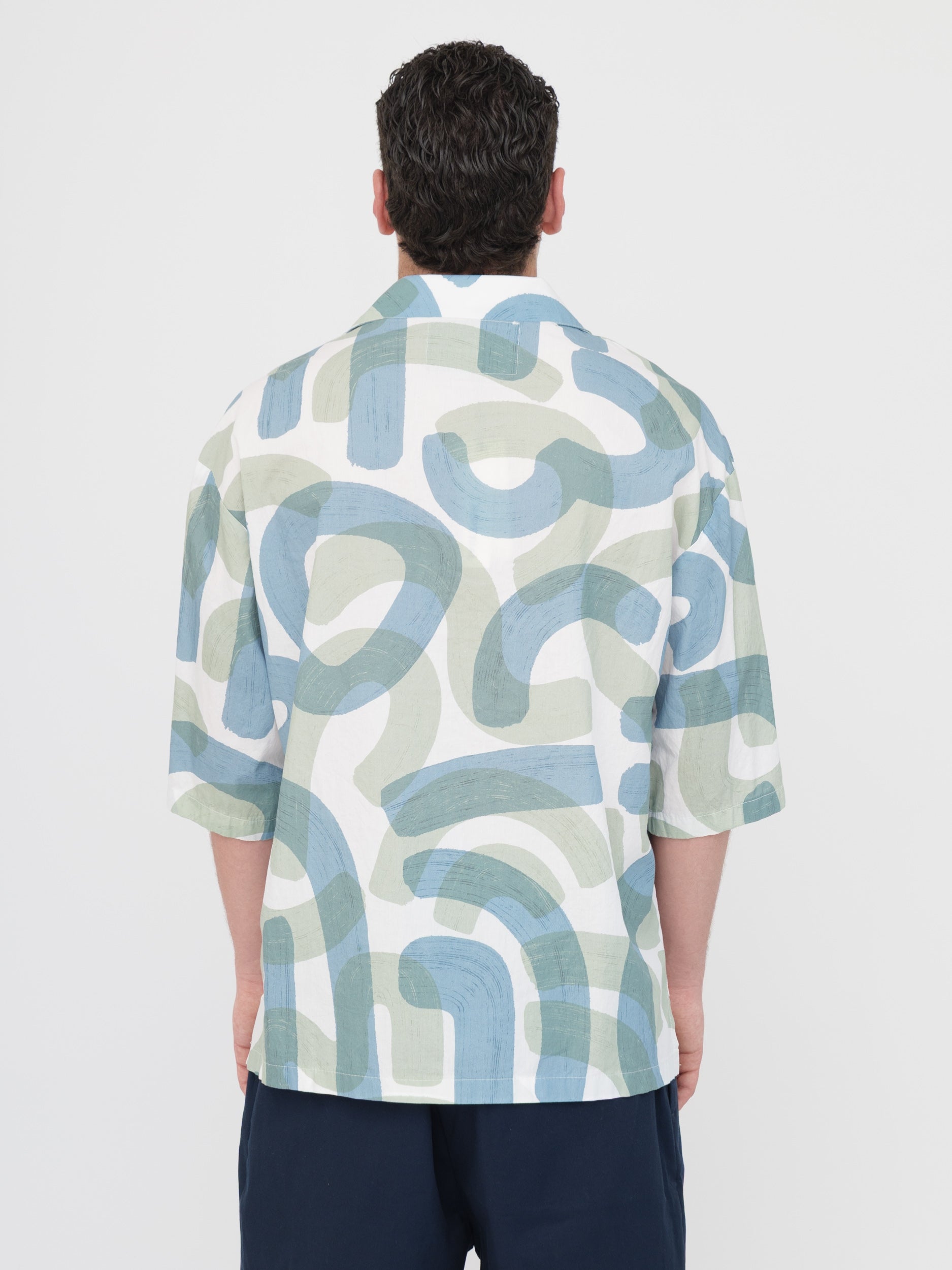 IMPERIAL - camicia mezze maniche fantasia