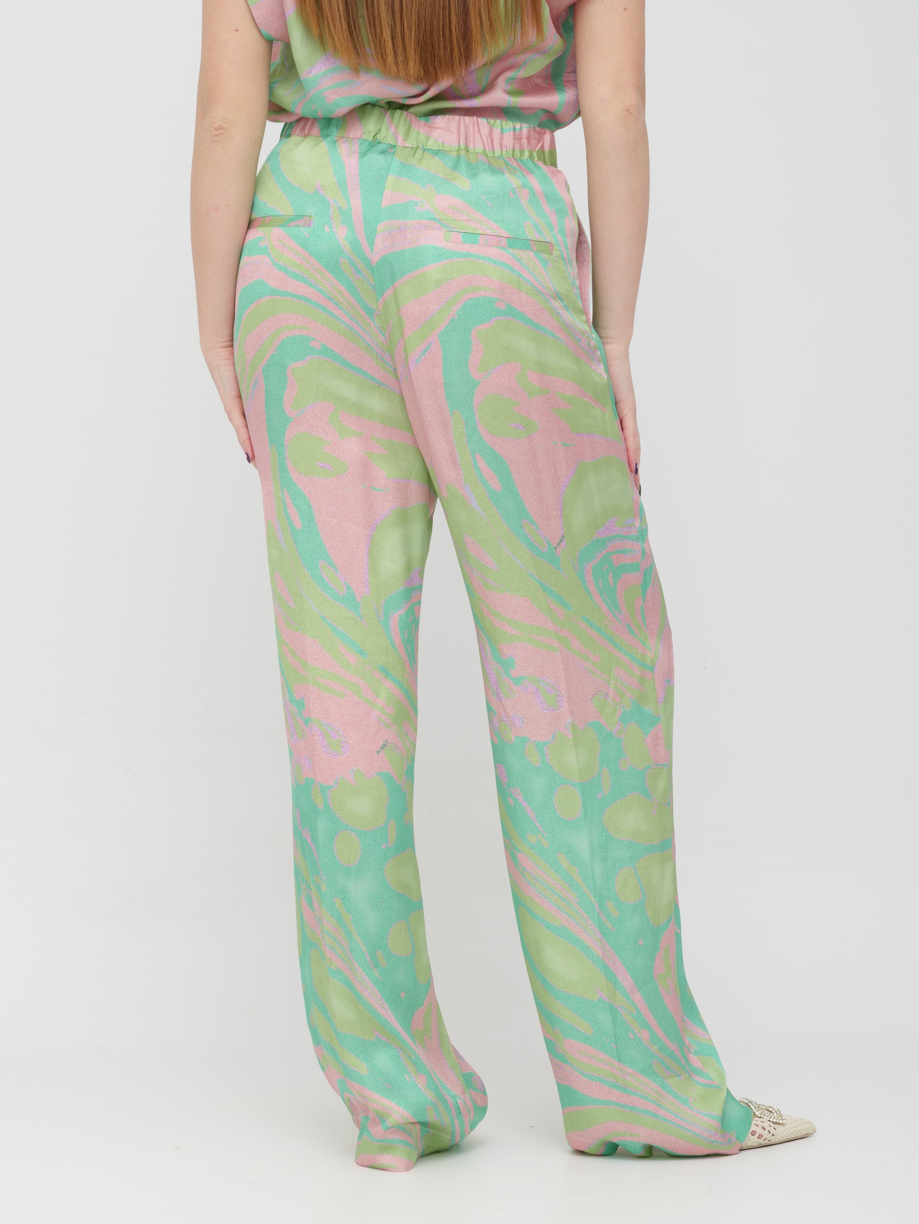 PINKO - pantalone fantasia