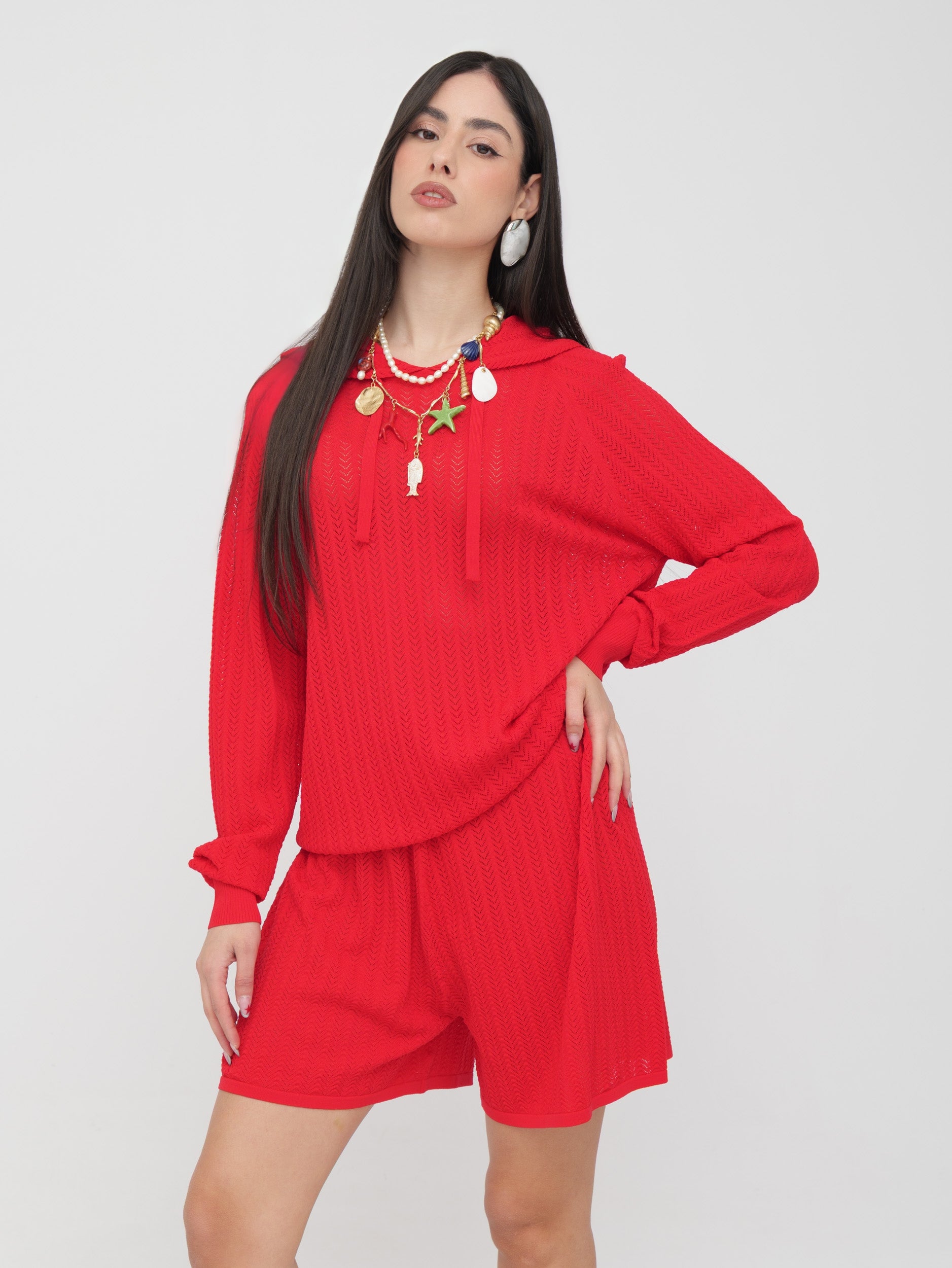 EMMA & GAIA - completo coordinato in maglia