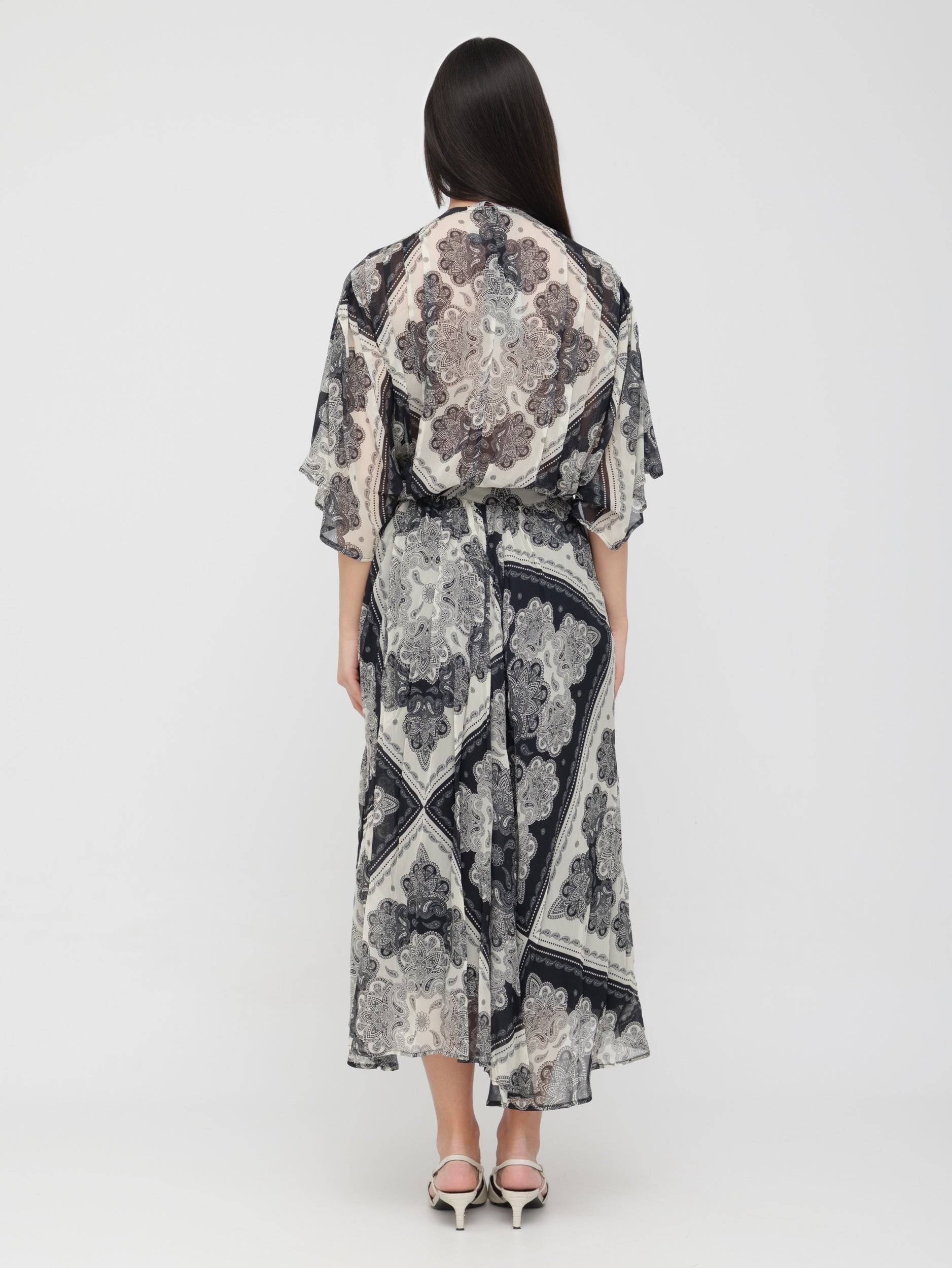 EMMA & GAIA - abito stampa foulard