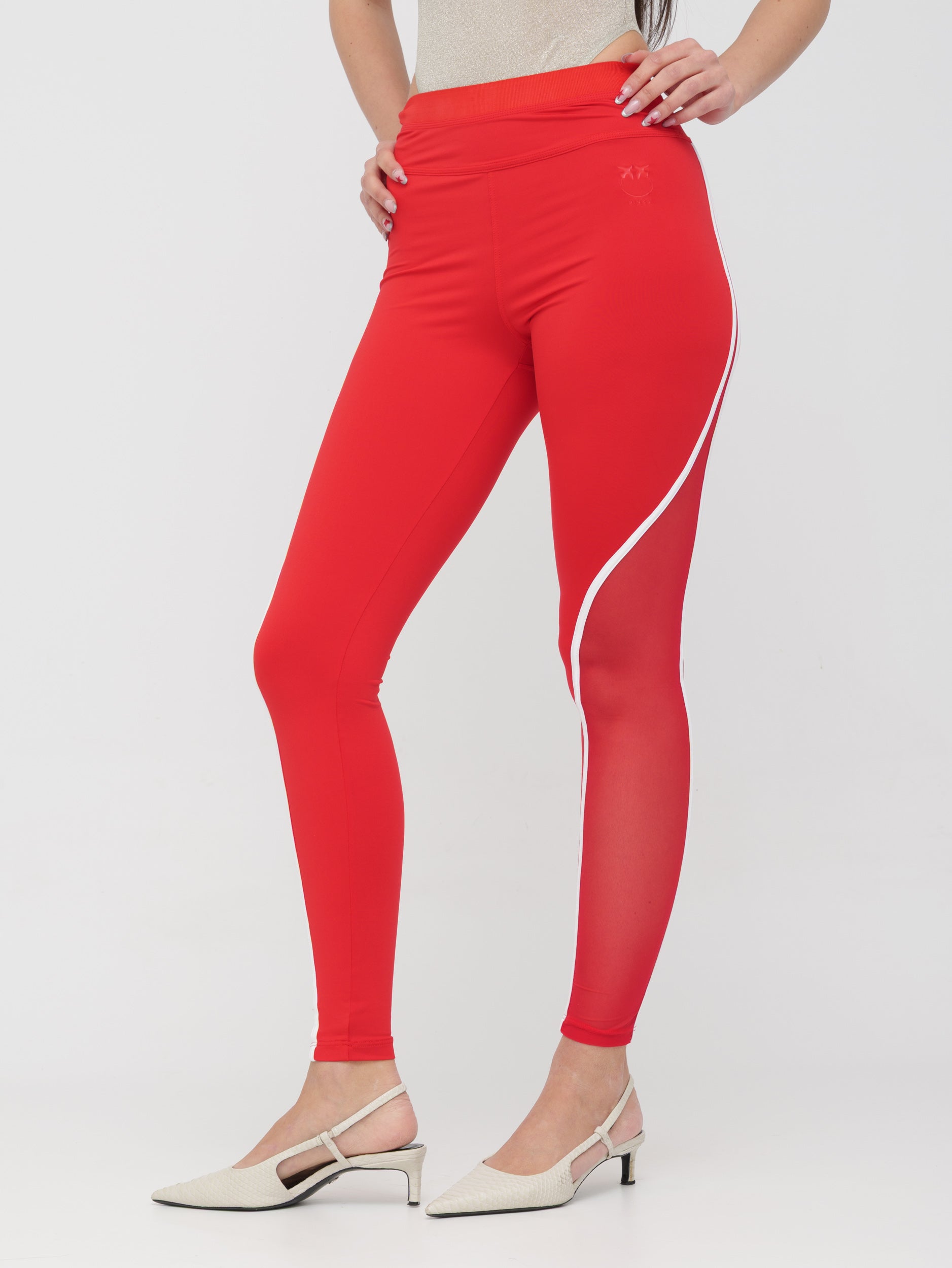 PINKO - leggins rosso
