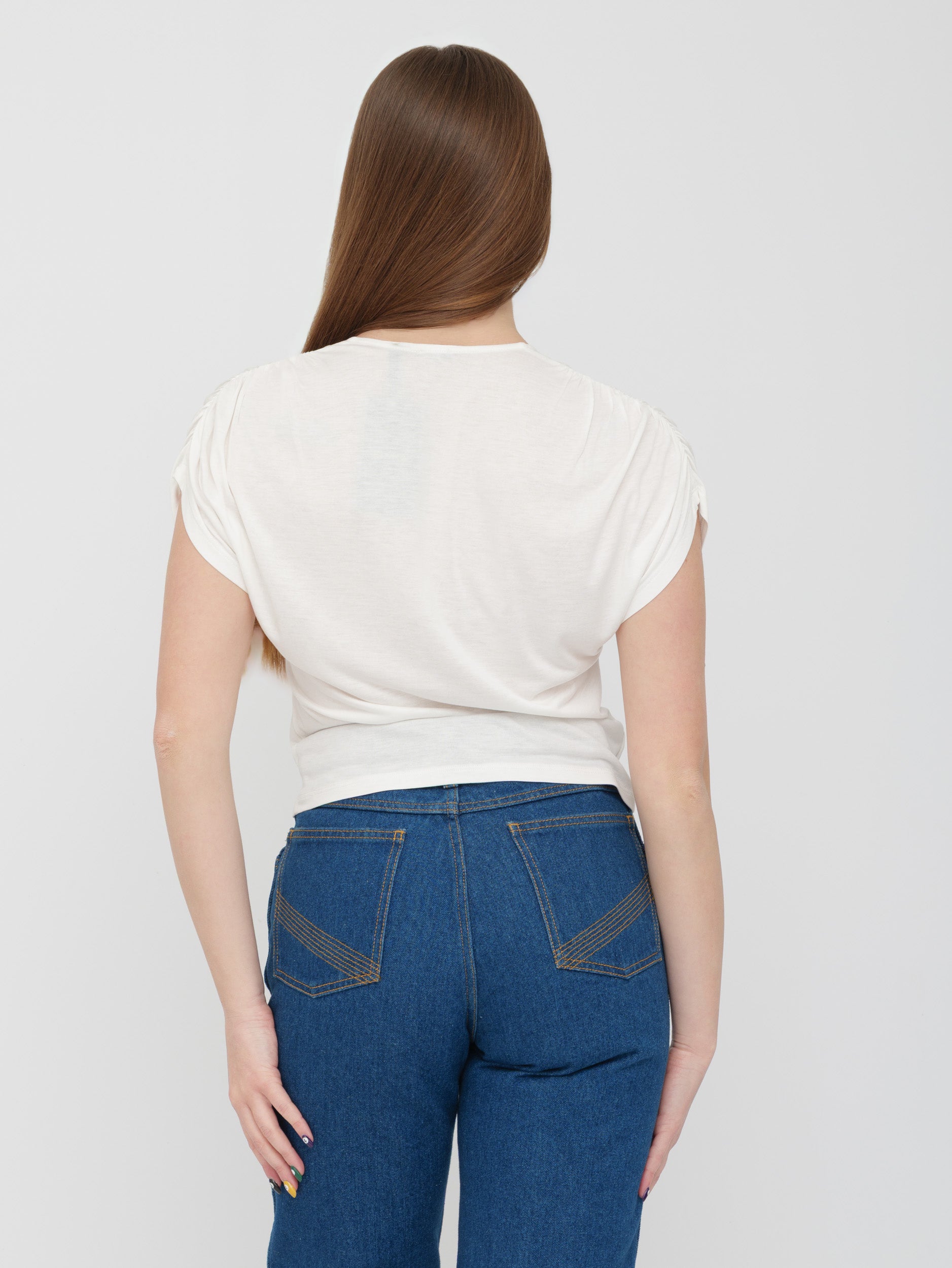 PINKO - top bianco