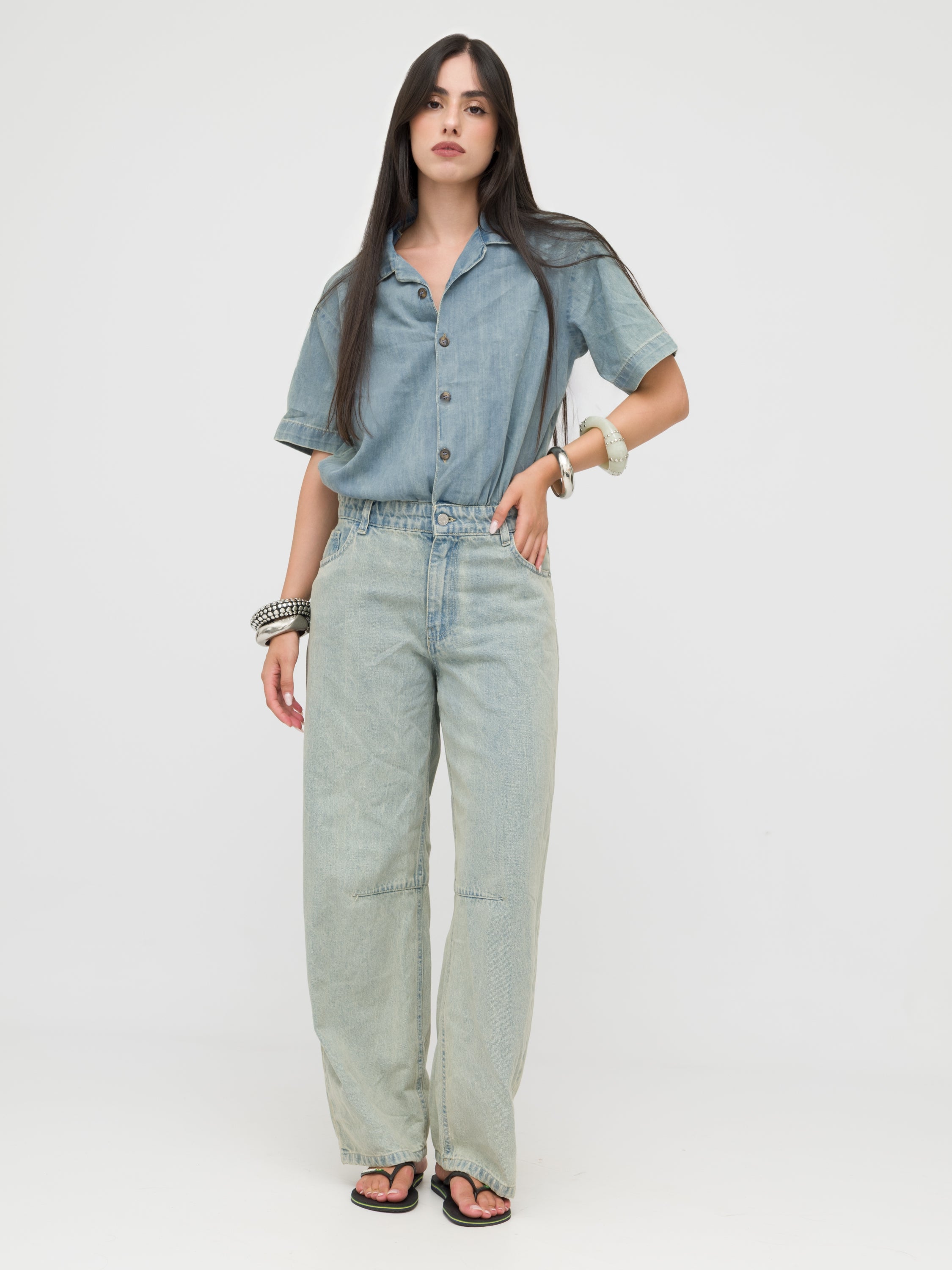 HAVEONE- jumpsuit denim