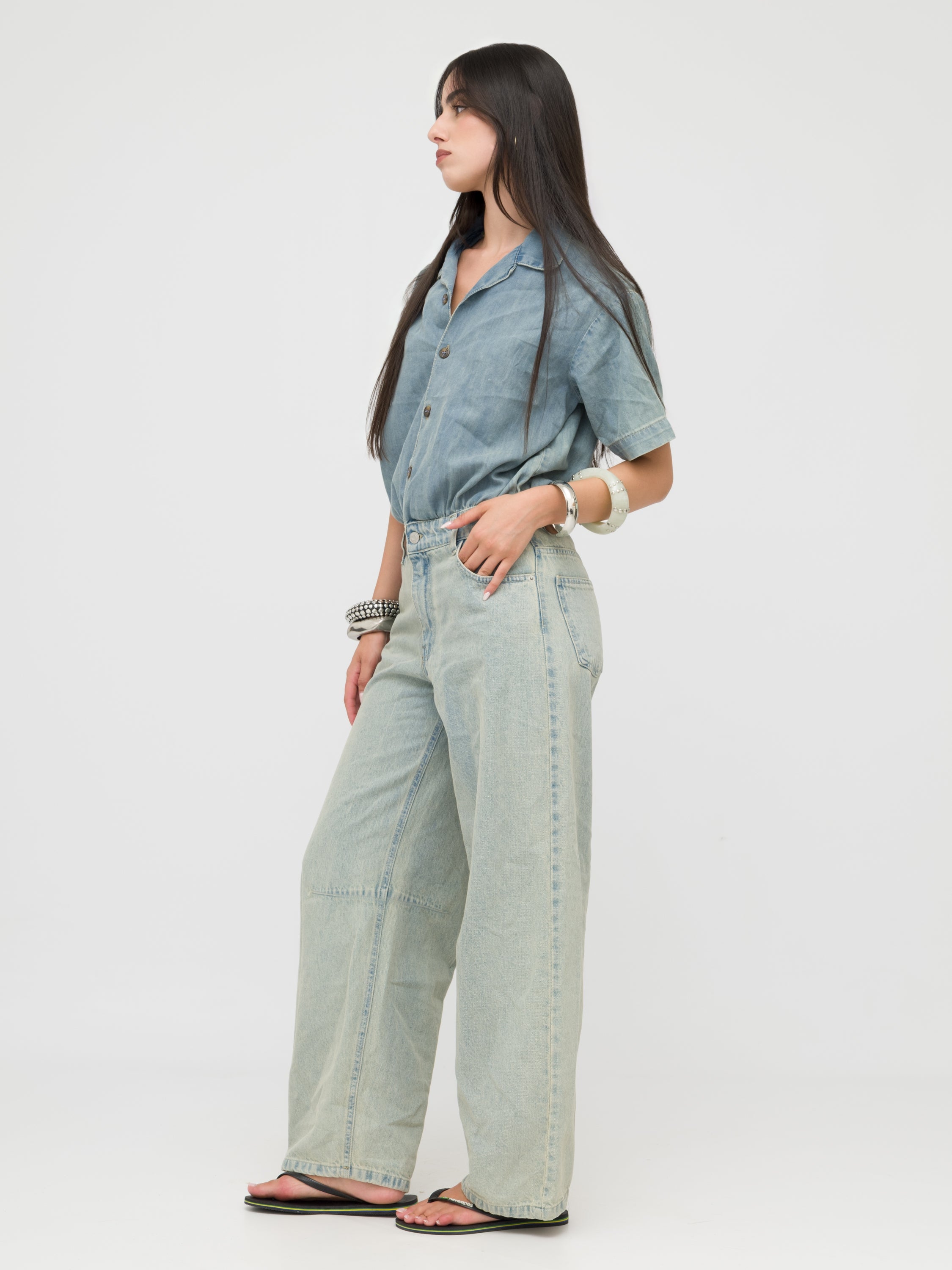 HAVEONE- jumpsuit denim