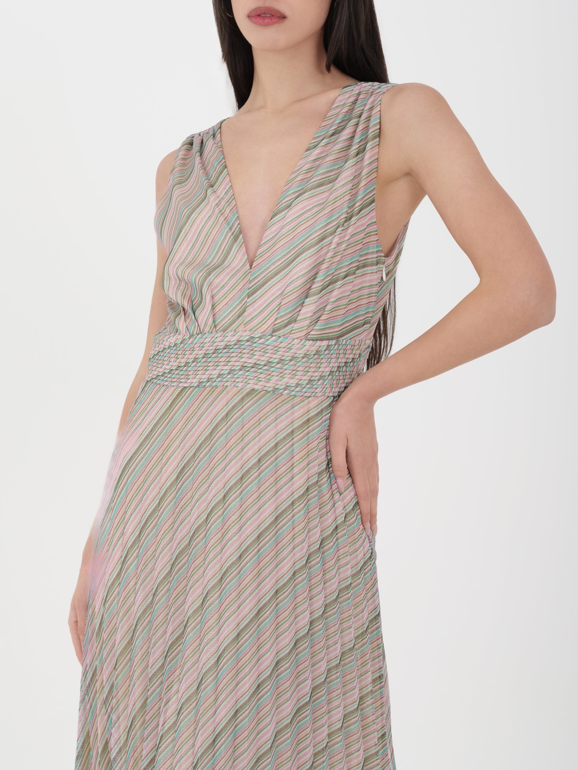 Abito lungo Nenette modello Auspicio