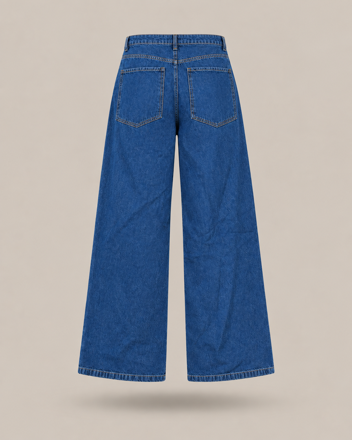 DIXIE - Jeans Wide Leg Denim Blu