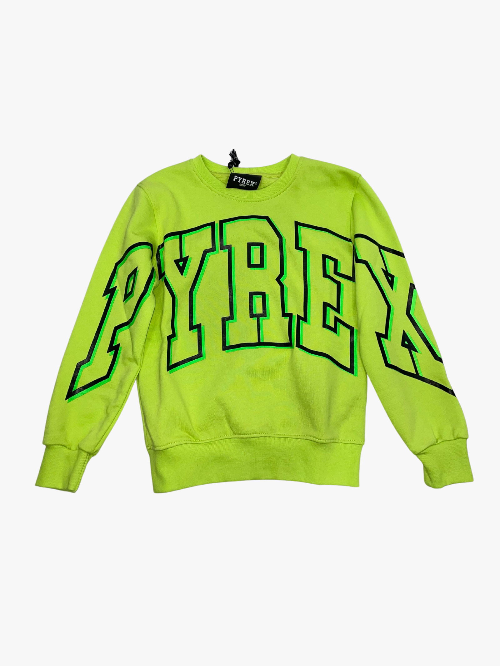 FELPA COTONE BAMBINO VERDE