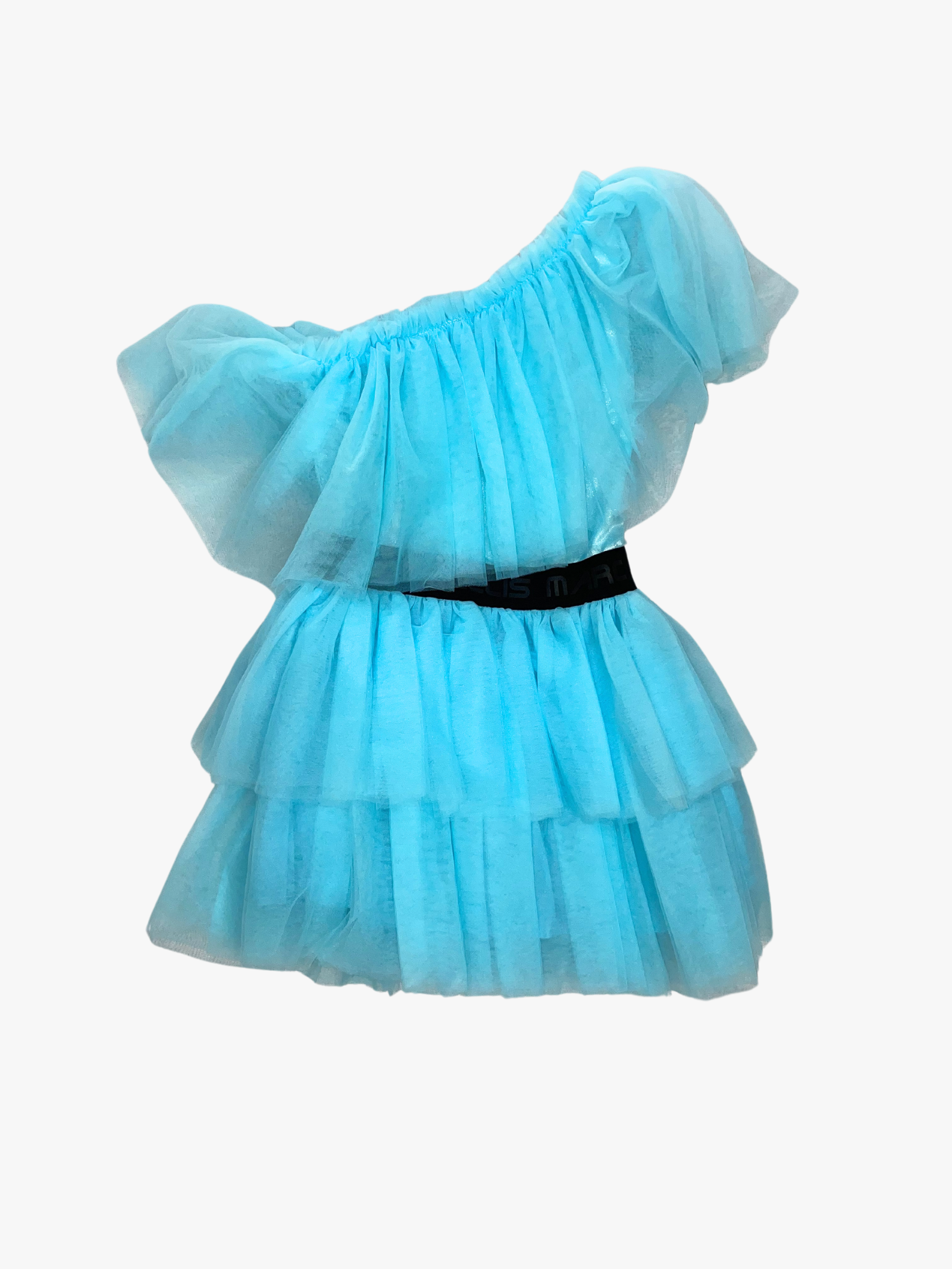 VESTITO IN TULLE AZZURRO BAMBINO