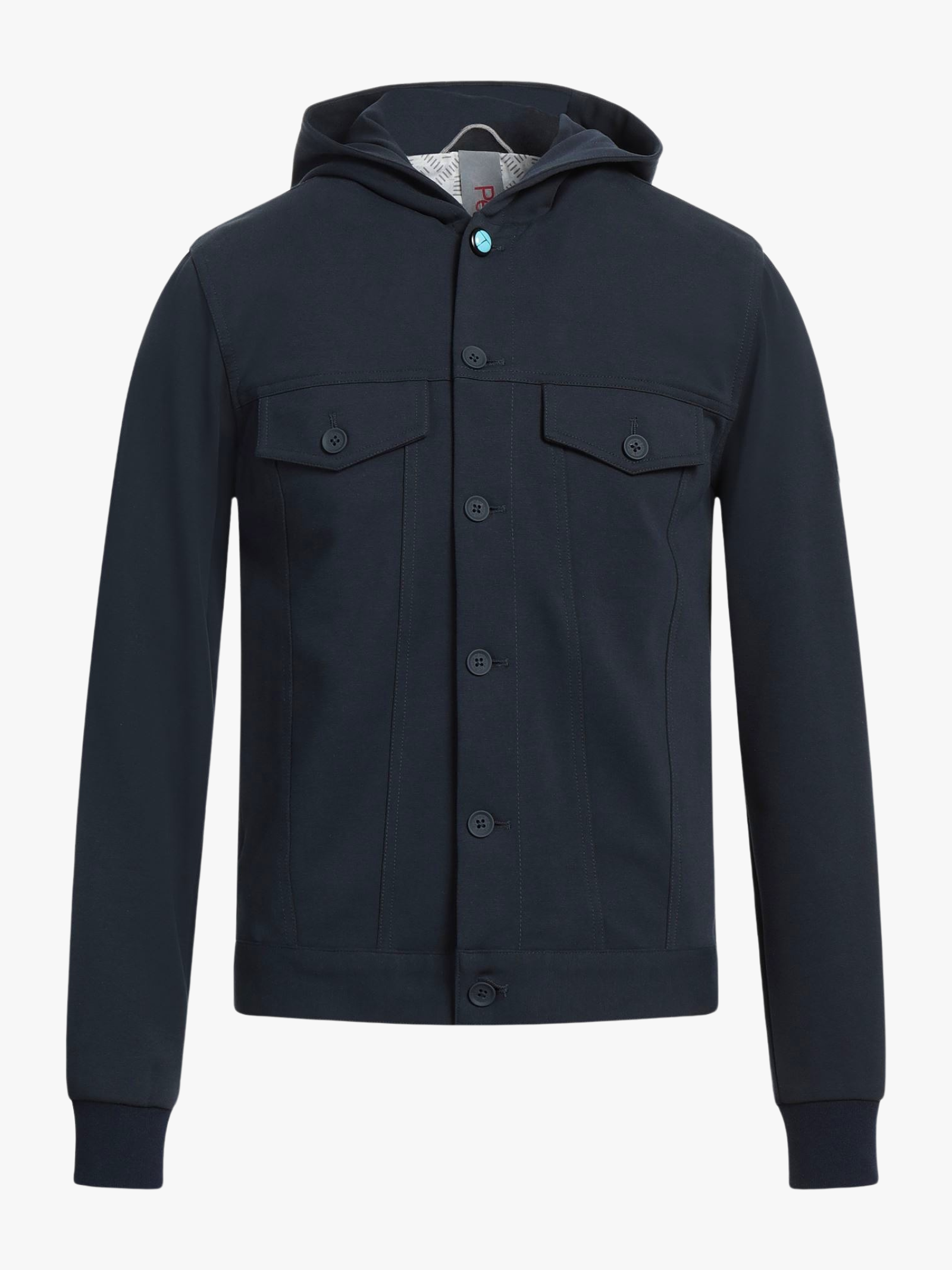 GIUBBOTTO CAPPUCCIO "EHIME" BLU
