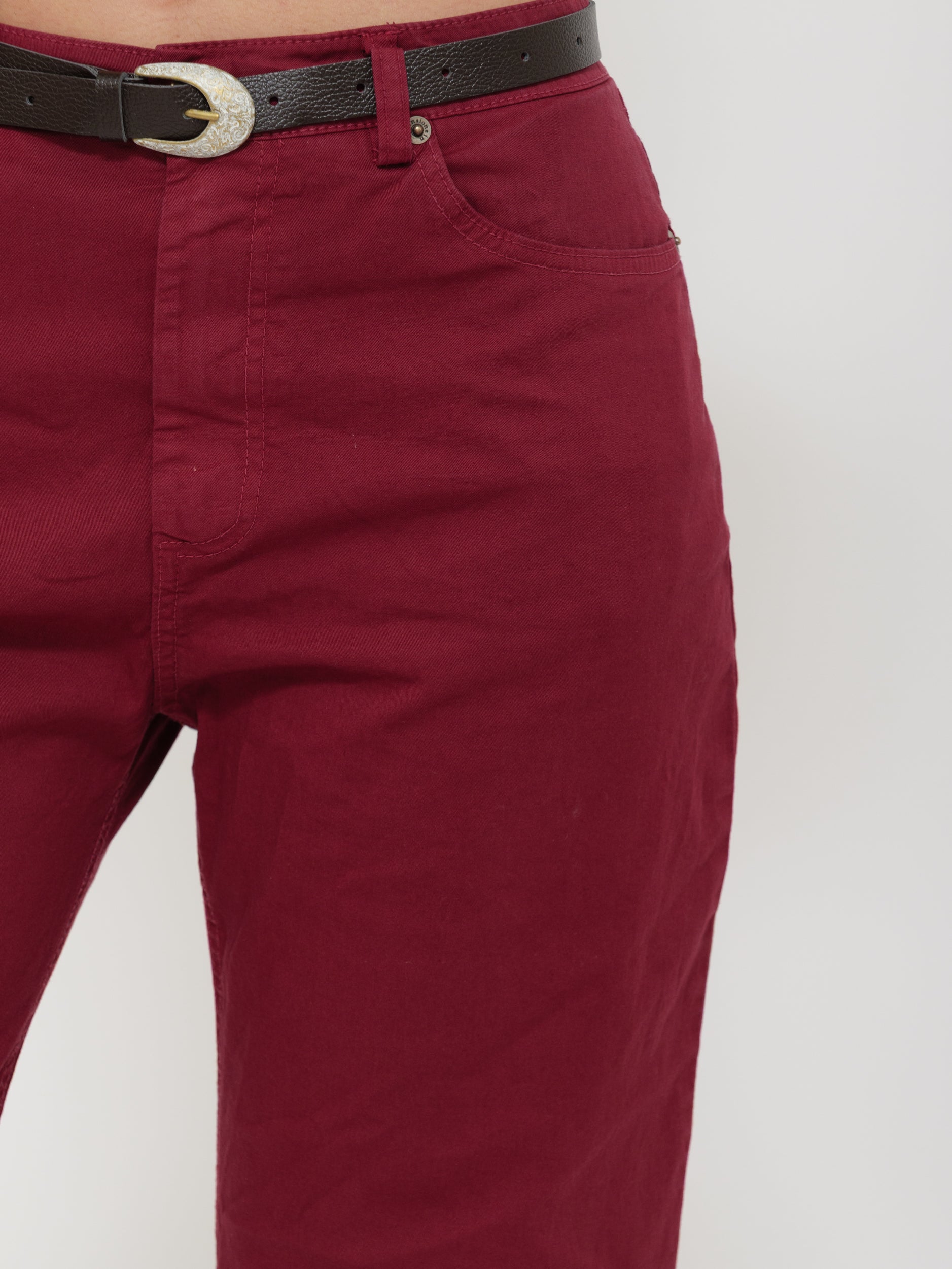 Pantalone palazzo a vita media