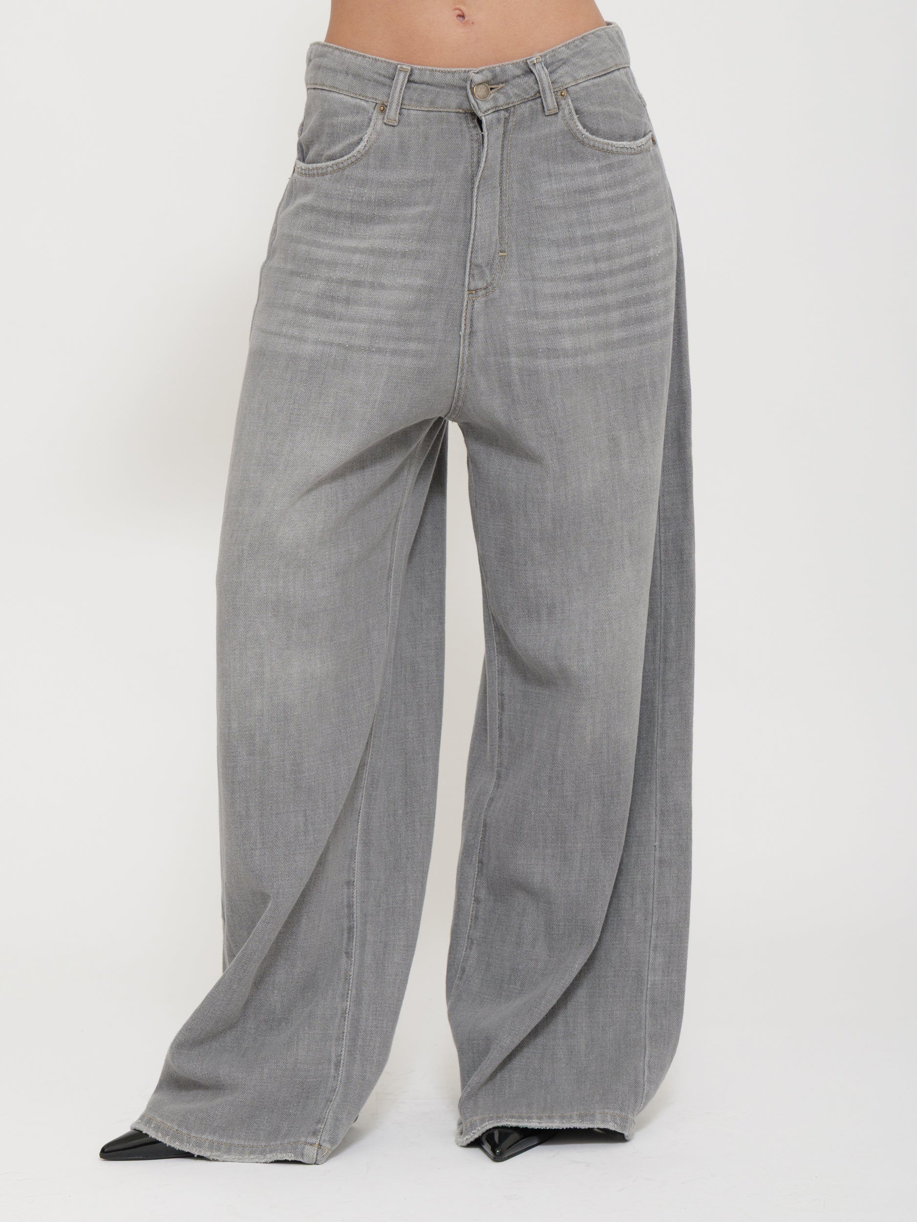 Jeans Baggy Low Waist “Fade Grey”