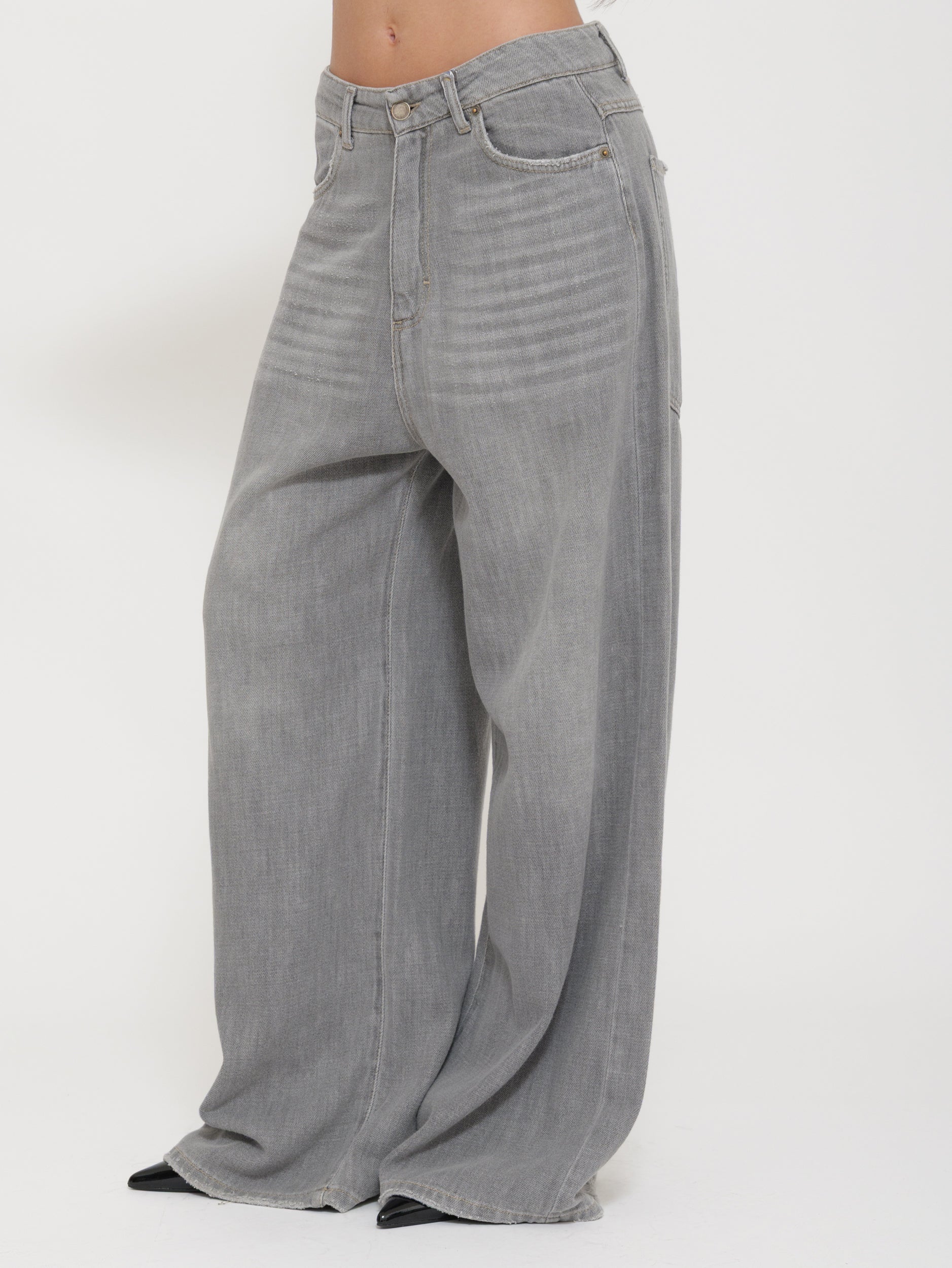 Jeans Baggy Low Waist “Fade Grey”