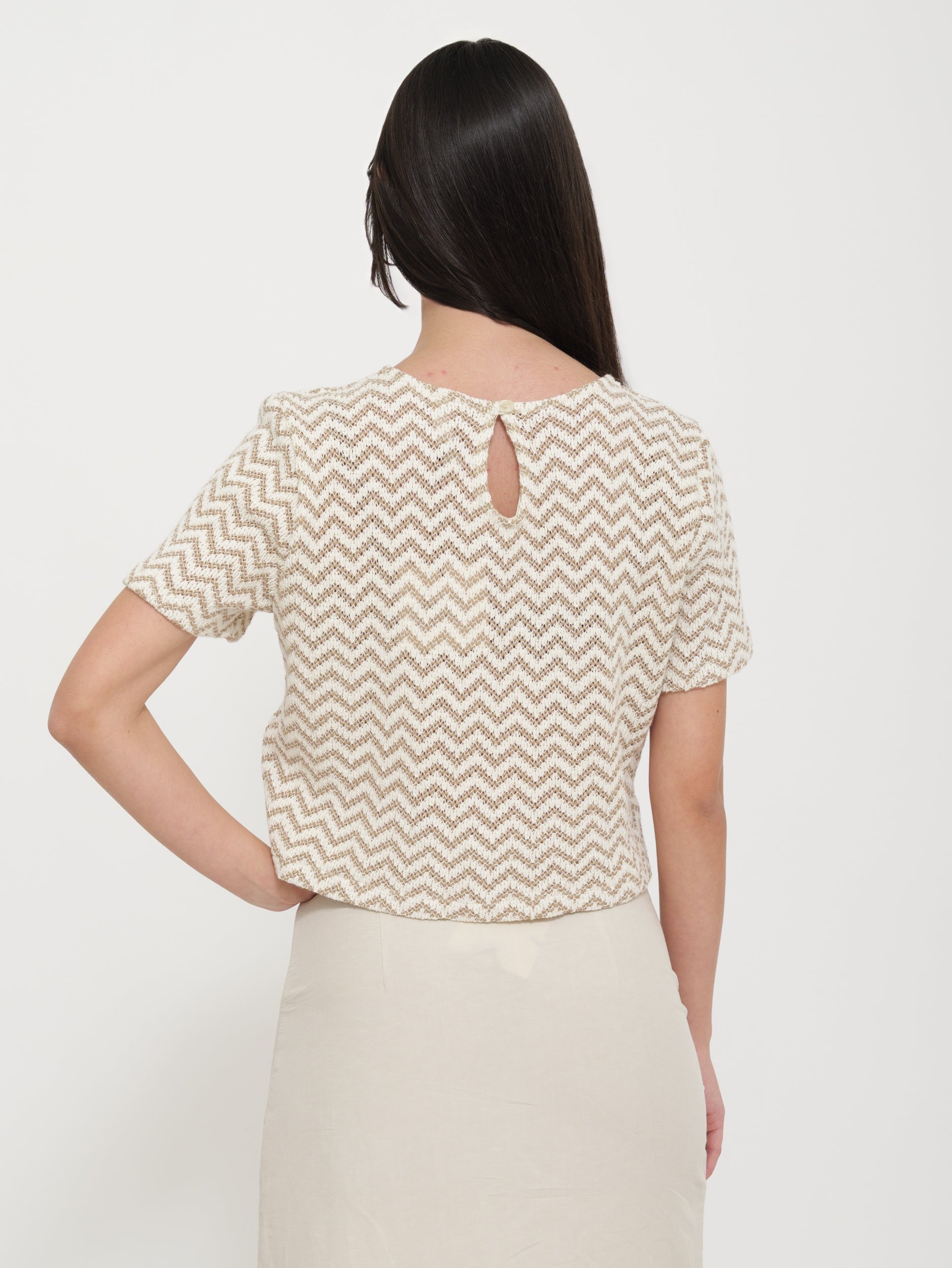 Top “Abstract Print”