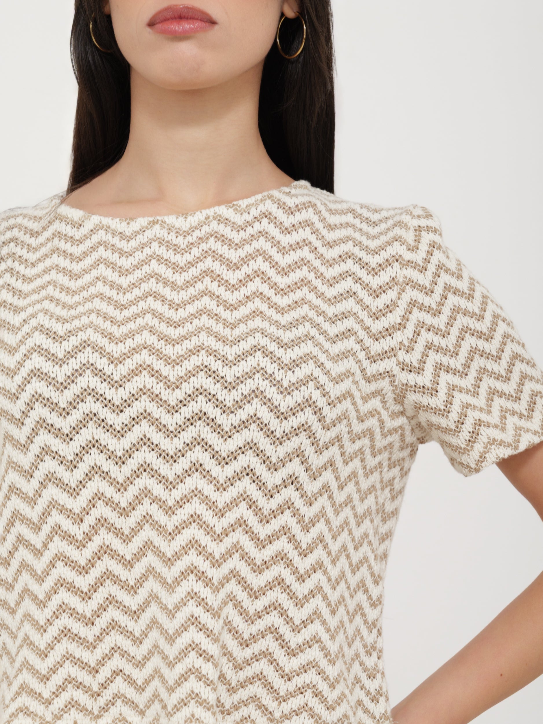 Top “Abstract Print”