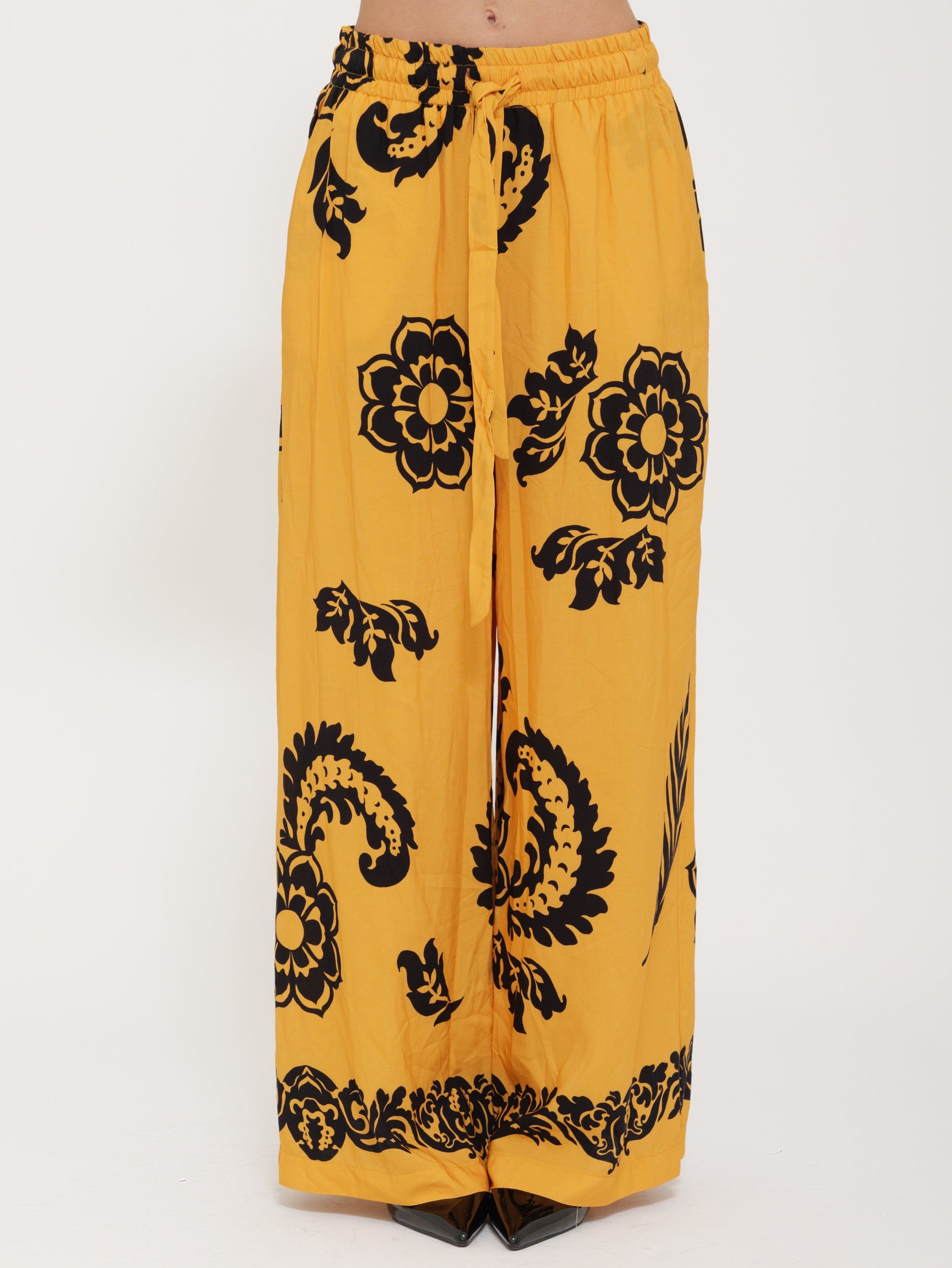 Pantalone Wide Leg Fantasia