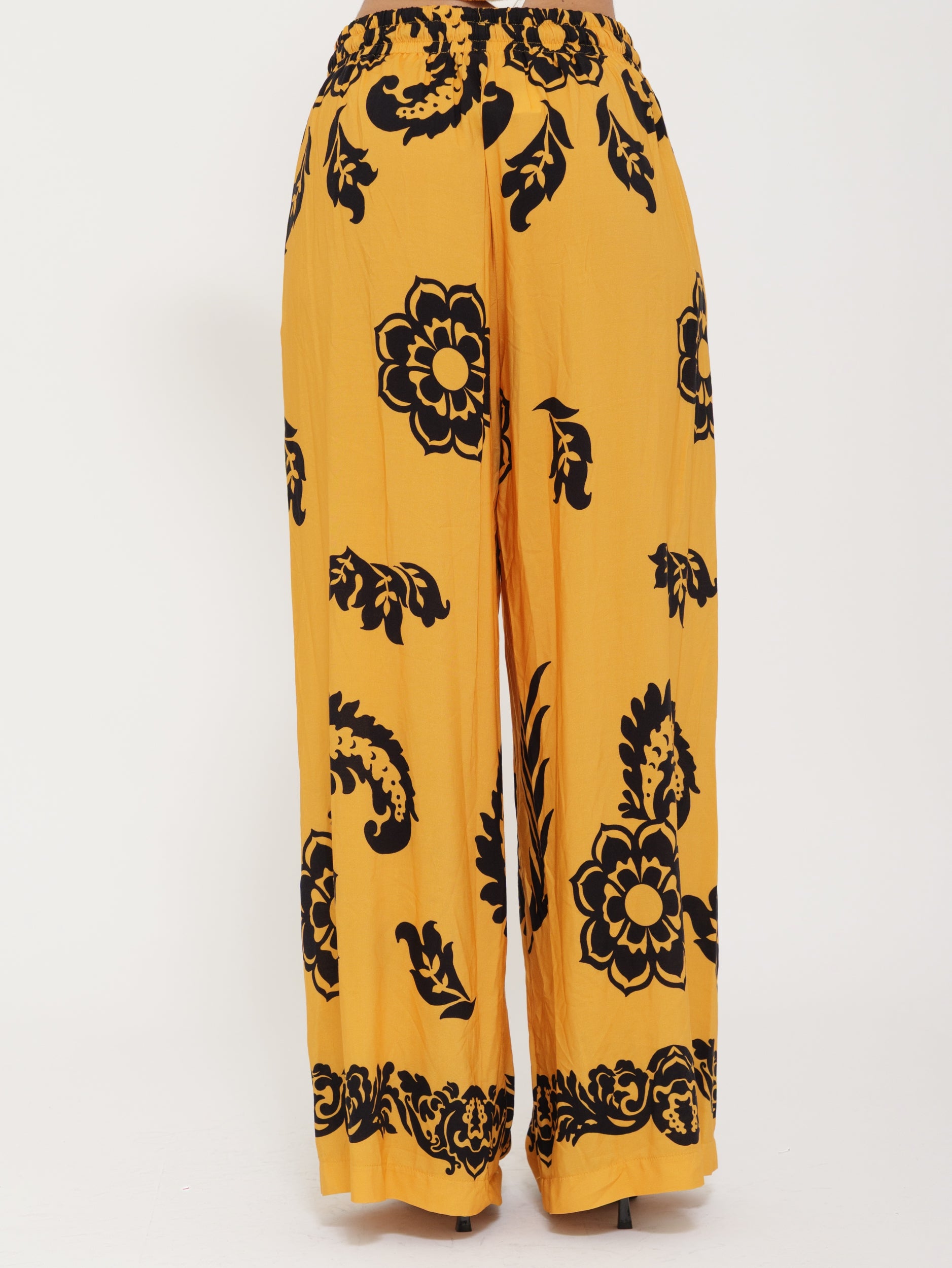 Pantalone Wide Leg Fantasia