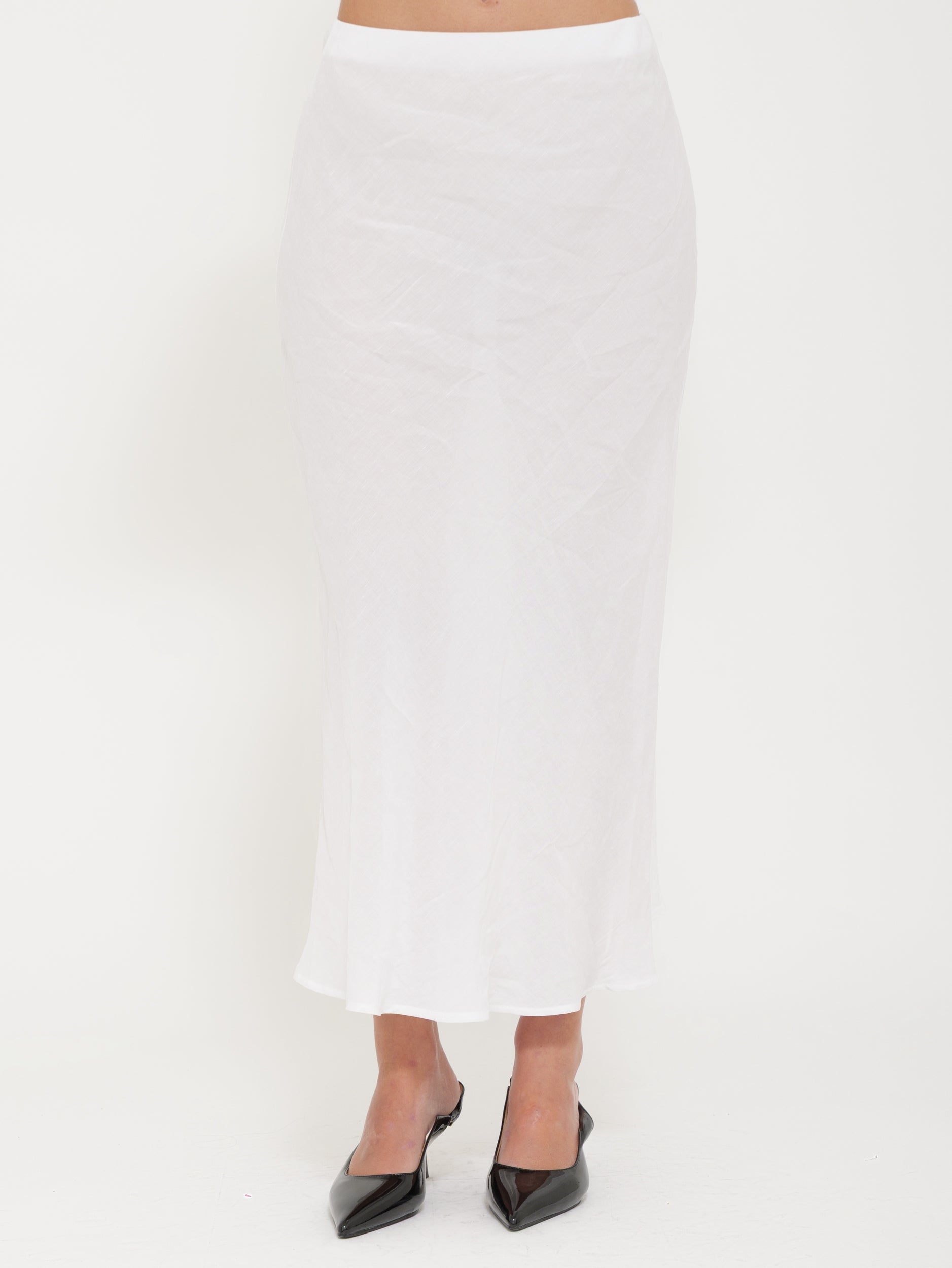 Gonna Midi Fluida Vita Media