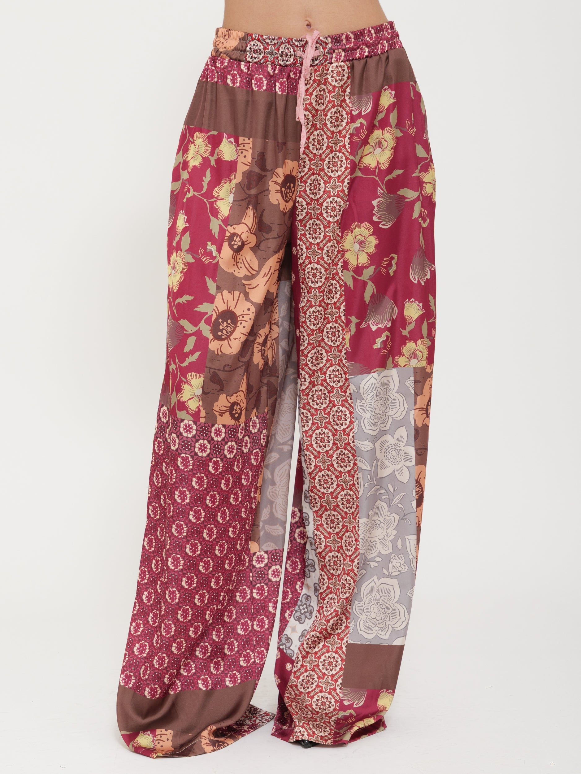 Pantalone Wide Leg Fantasia