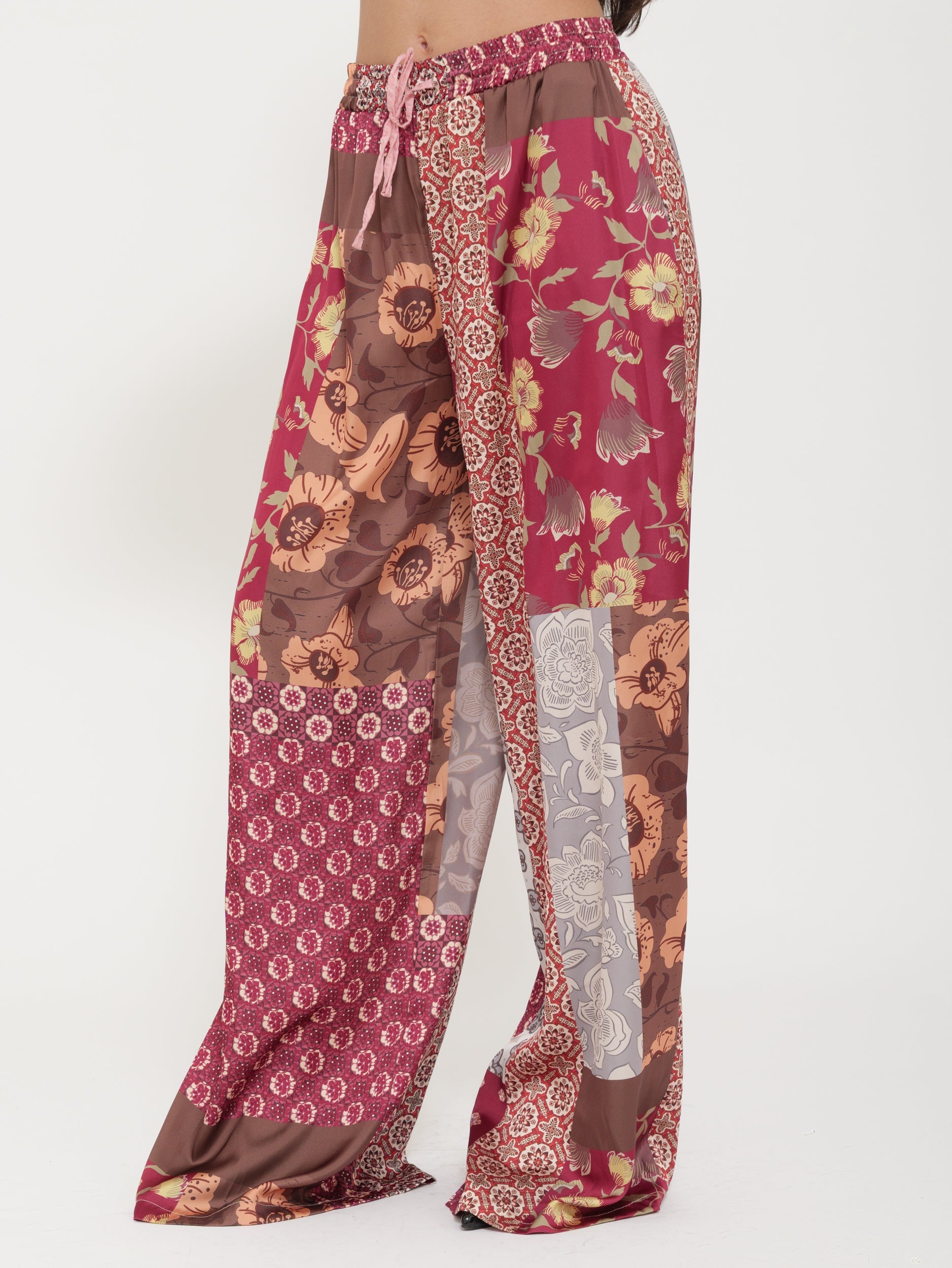Pantalone Wide Leg Fantasia