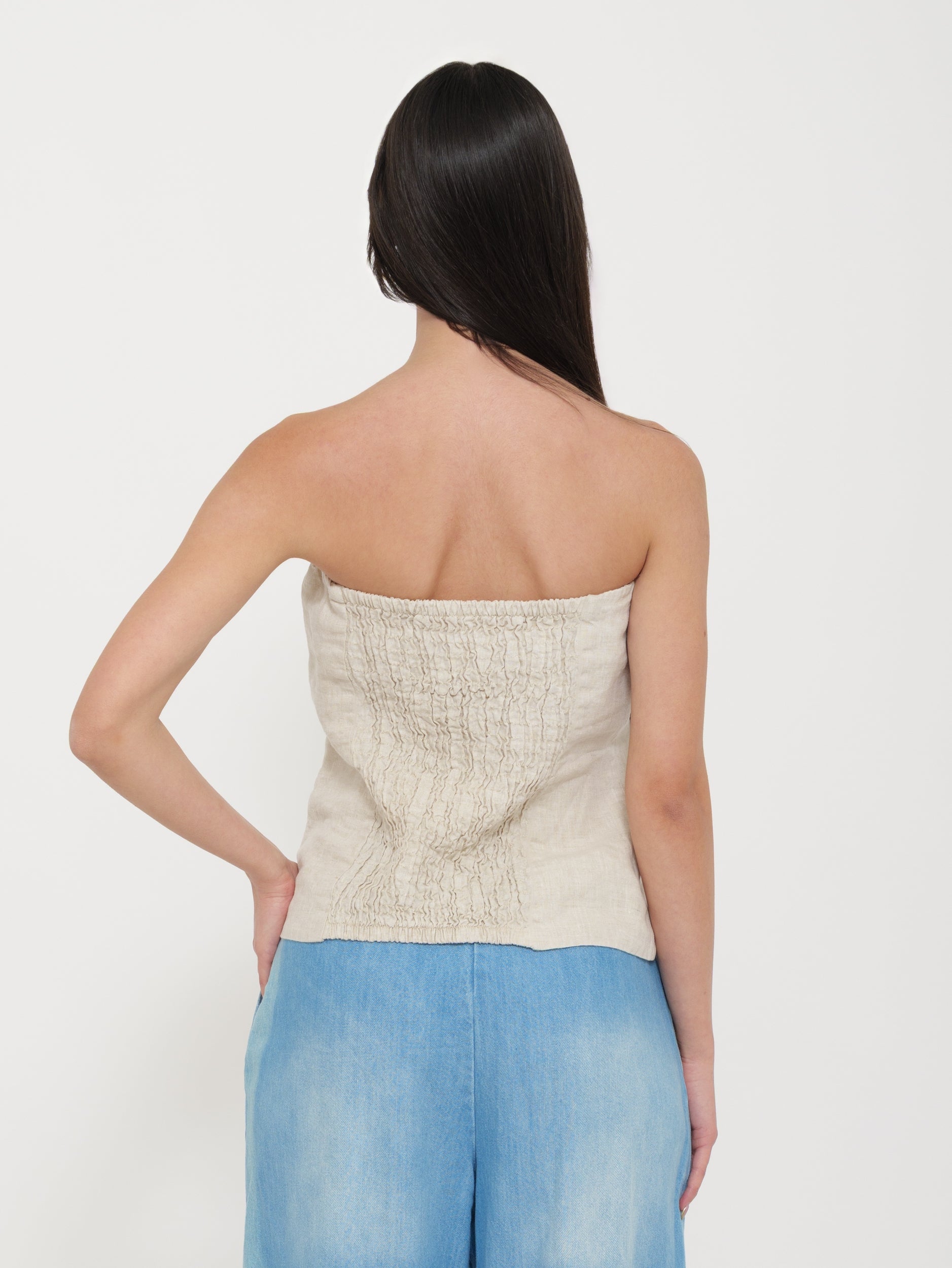 Top a Fascia in Lino