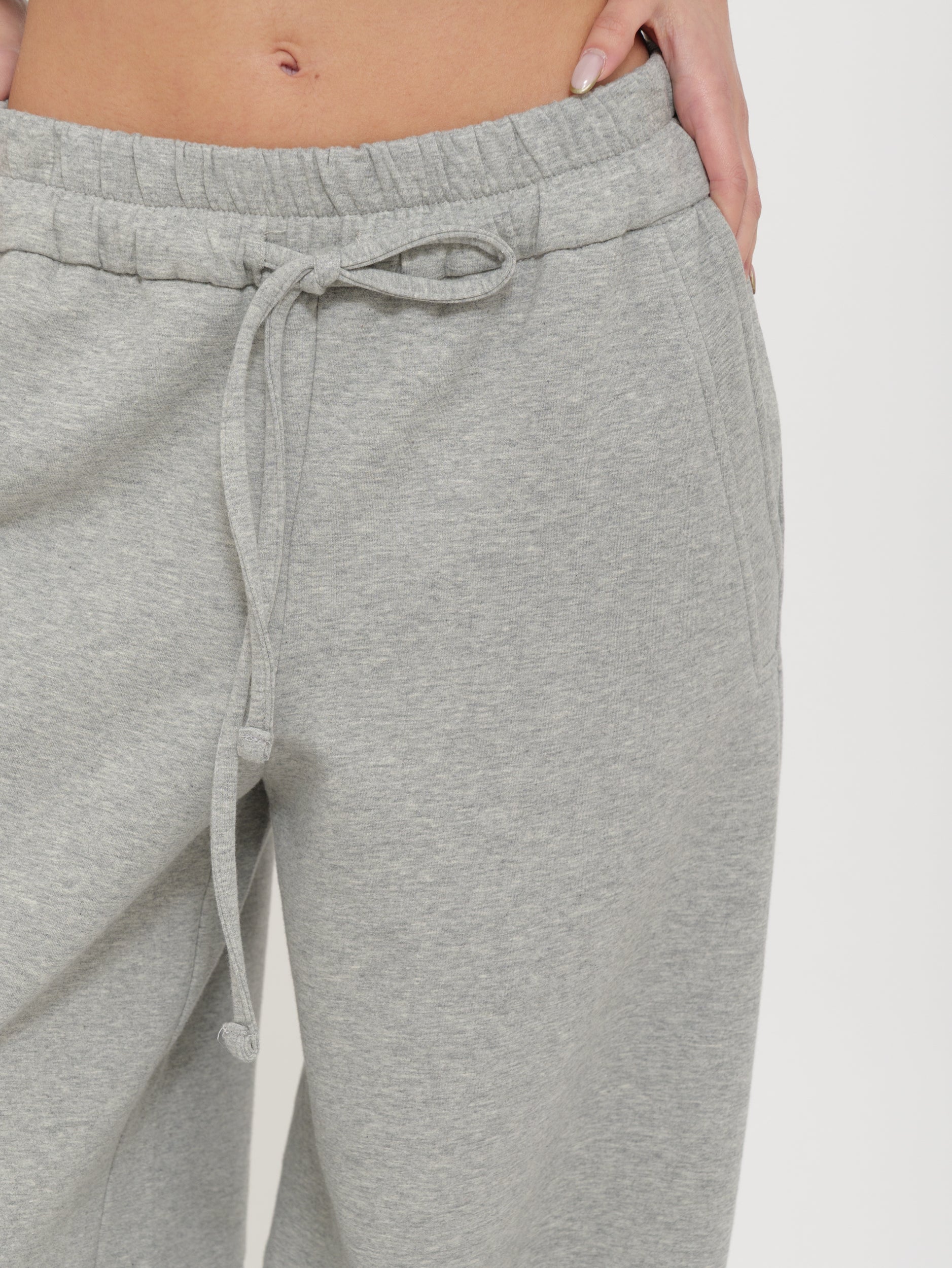 Pantalone Tuta Wide Leg Grigio “Tensione”