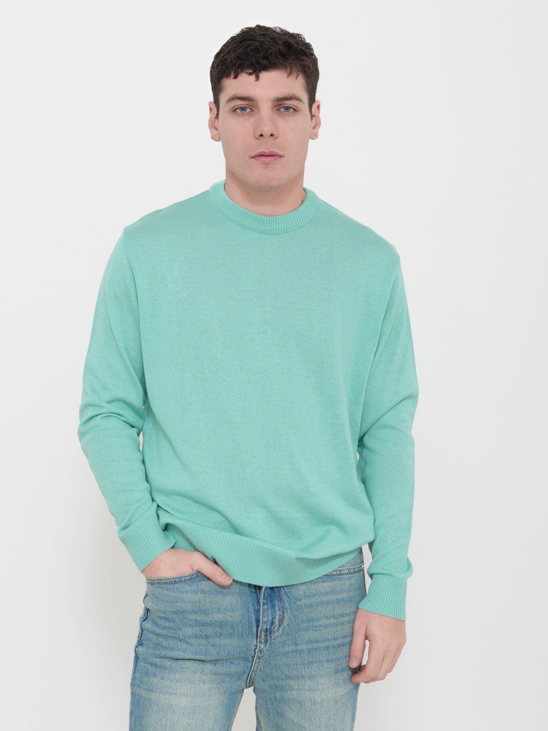 Pullover victor cool in filo 100% cotone Made in Italy