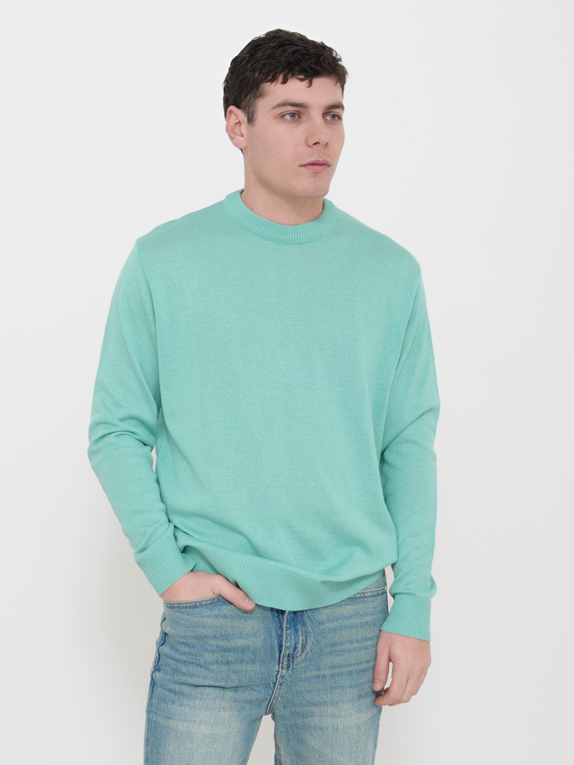 Pullover victor cool in filo 100% cotone Made in Italy