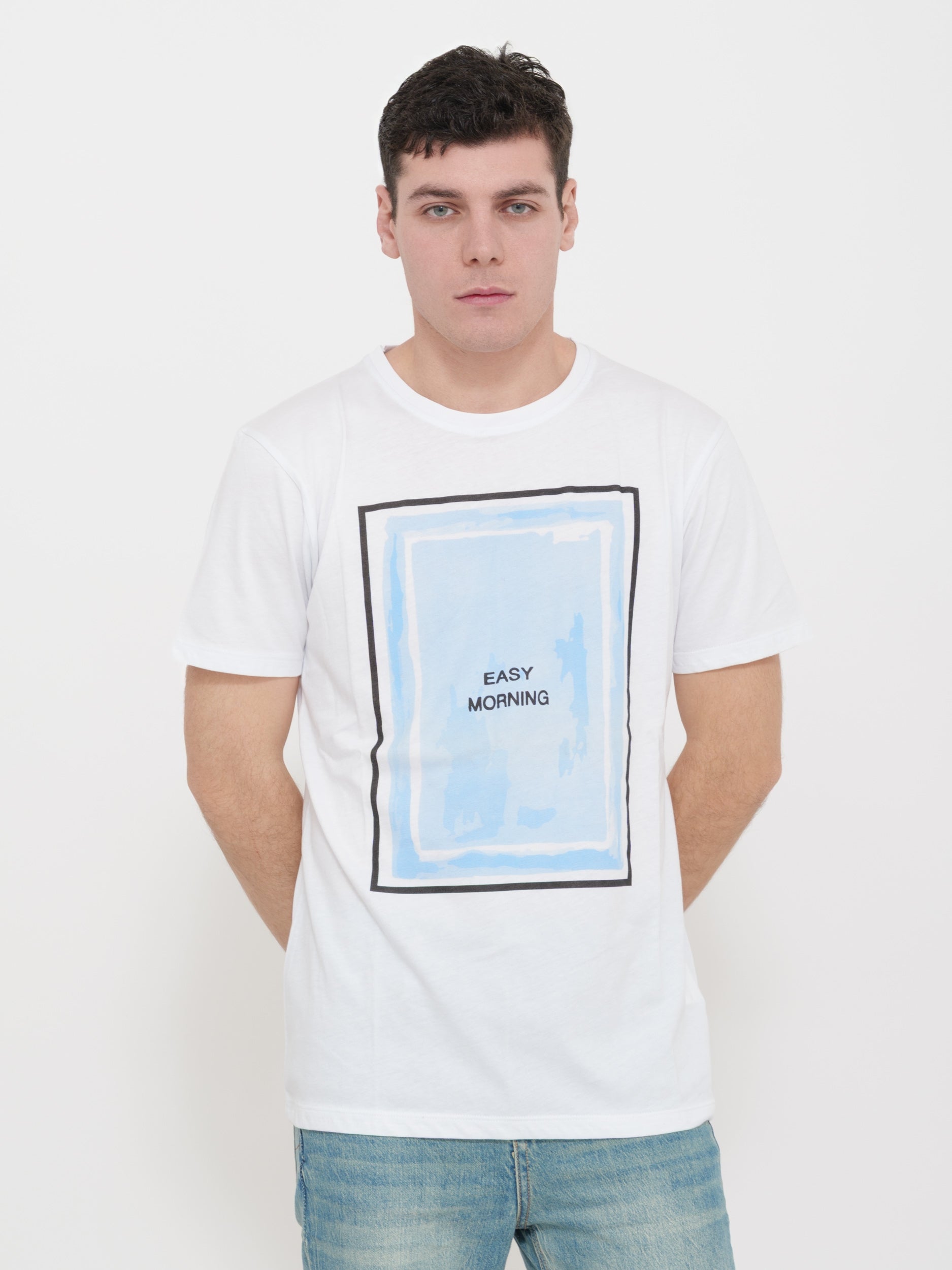 T-shirt Victor cool easy morning 100% cotone Made in Italy