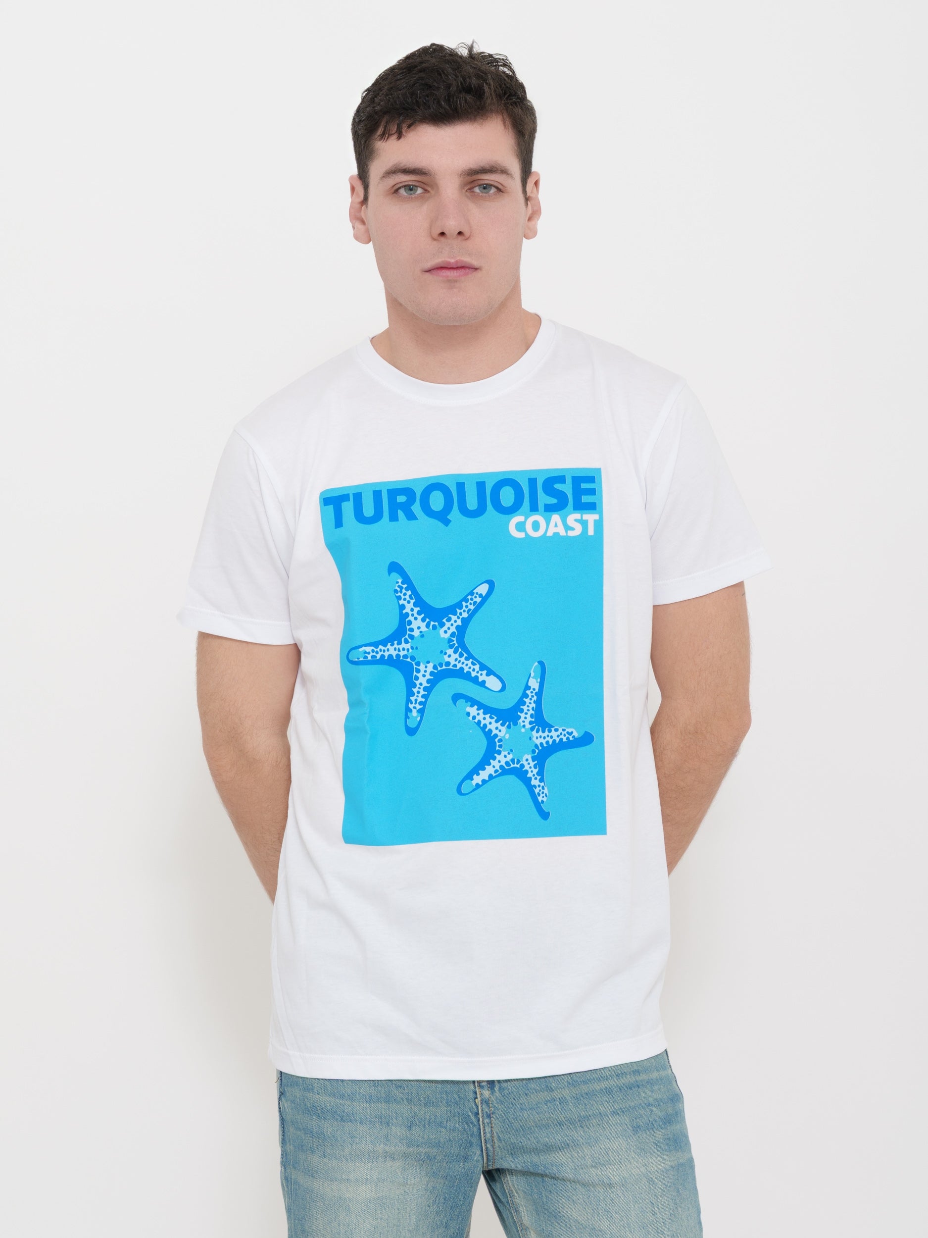 T-shirt victor cool stampa 100% cotone Made in Italy