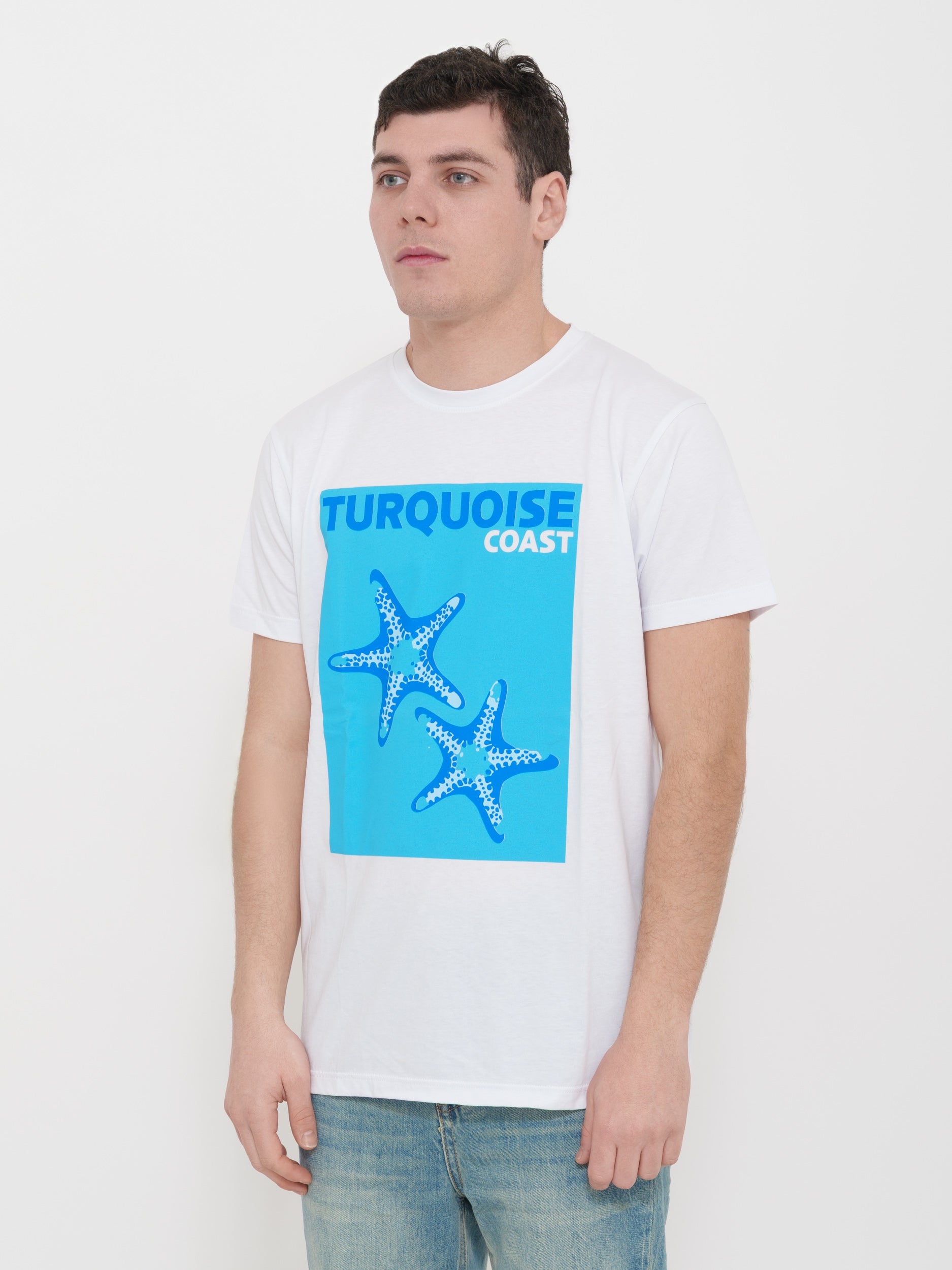 T-shirt victor cool stampa 100% cotone Made in Italy