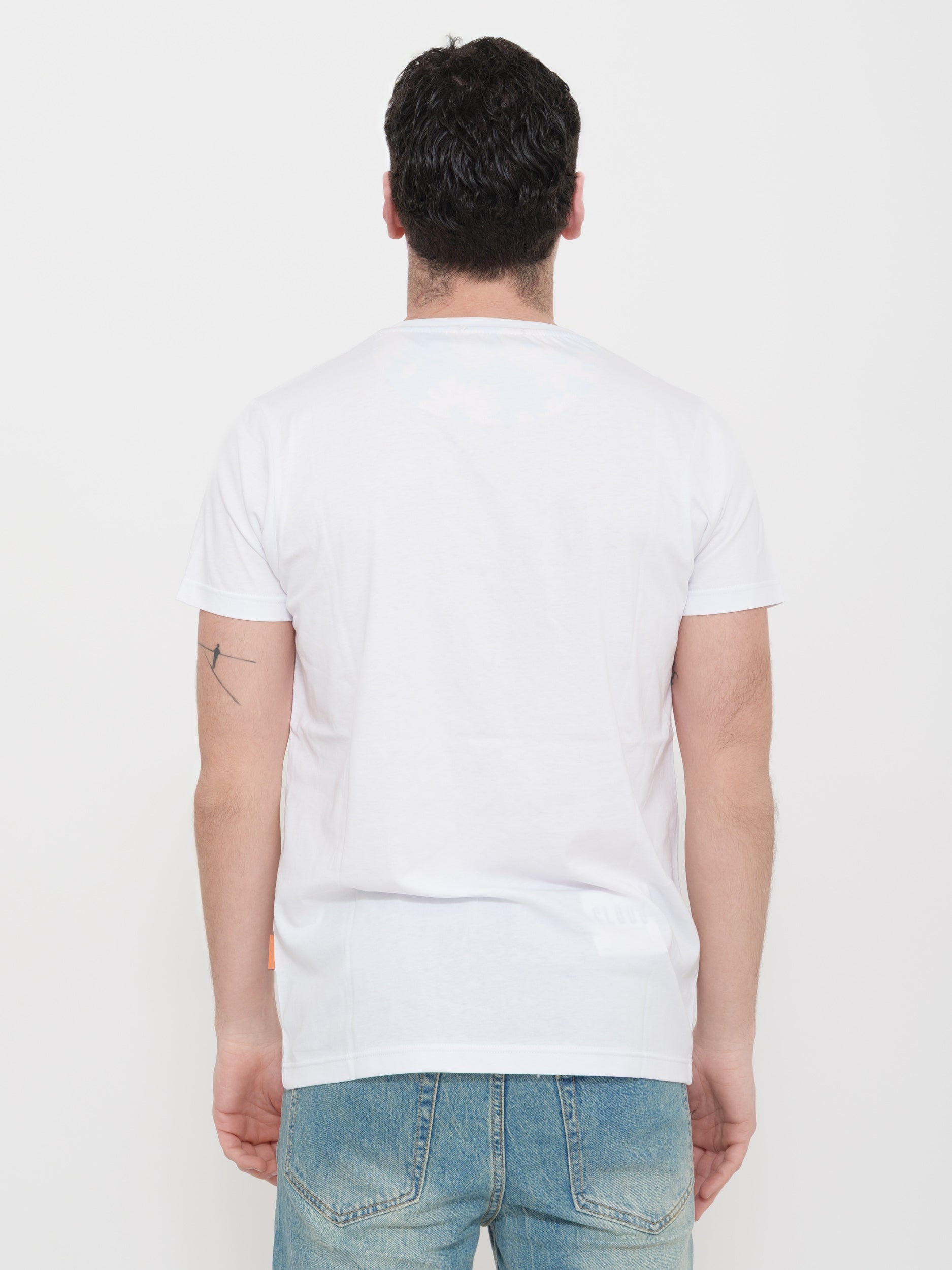 T-shirt victor cool stampa tasca 100% cotone Made in Italy