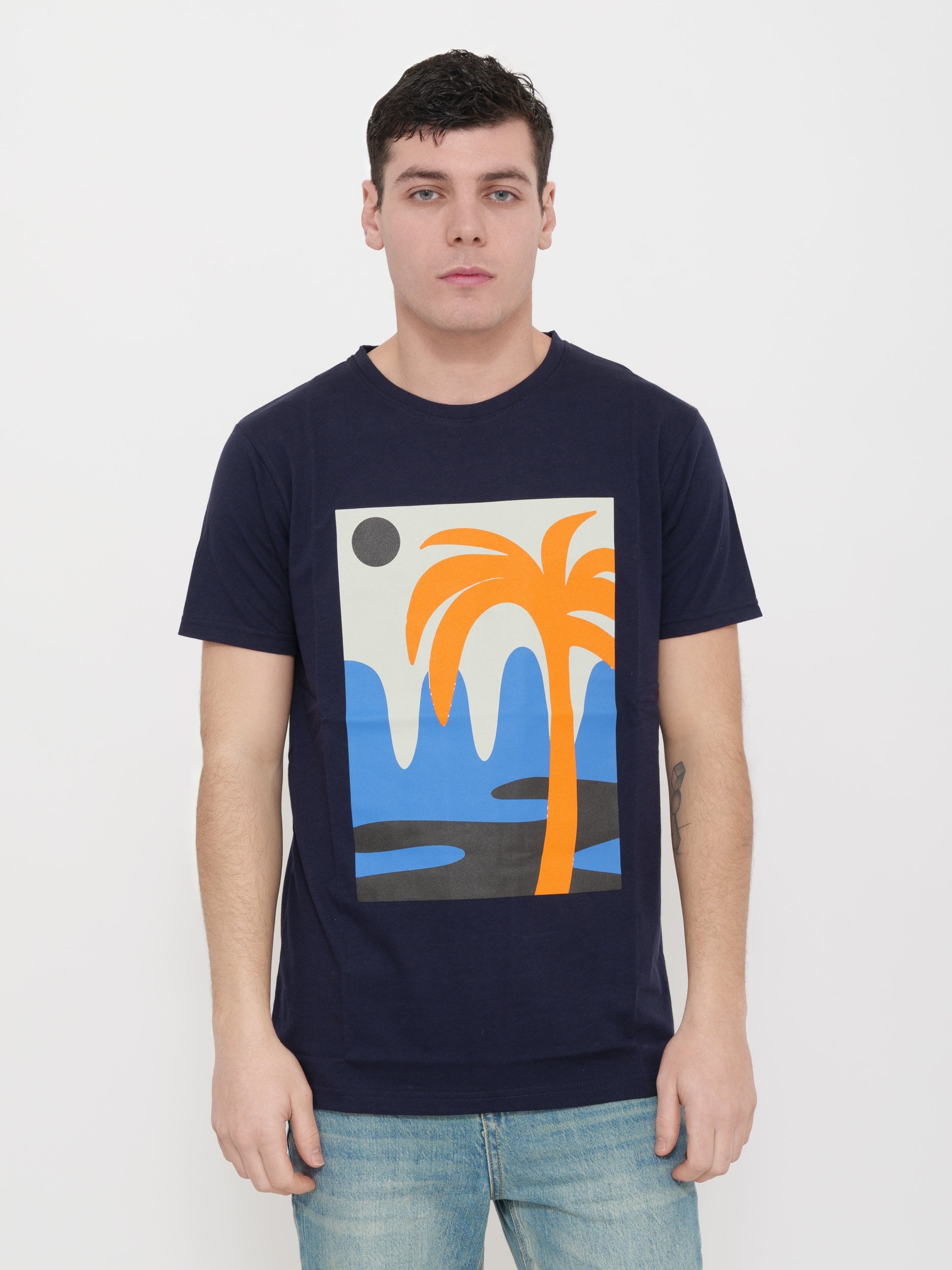 T-shirt victor cool stampa 100% cotone Made in Italy