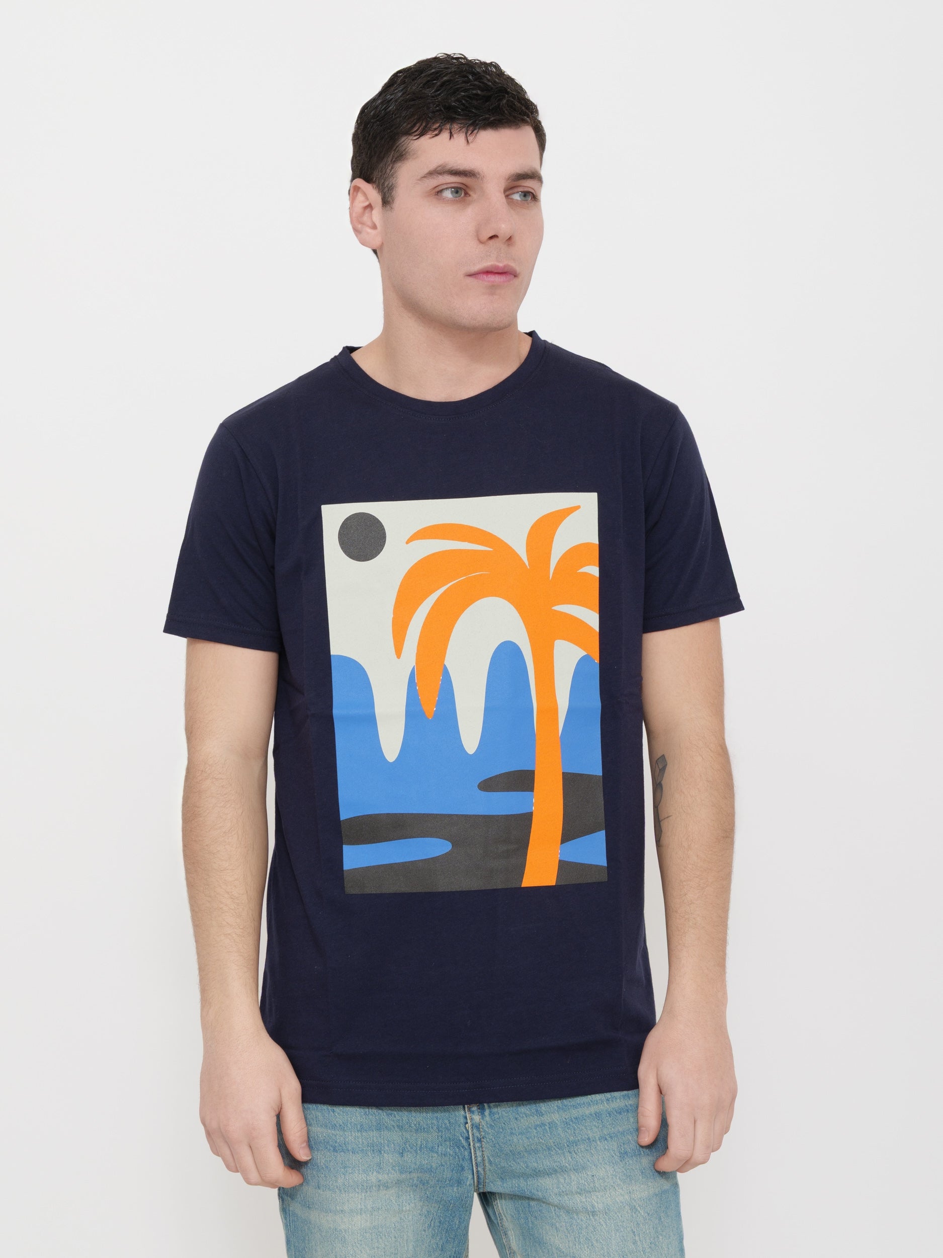 T-shirt victor cool stampa 100% cotone Made in Italy