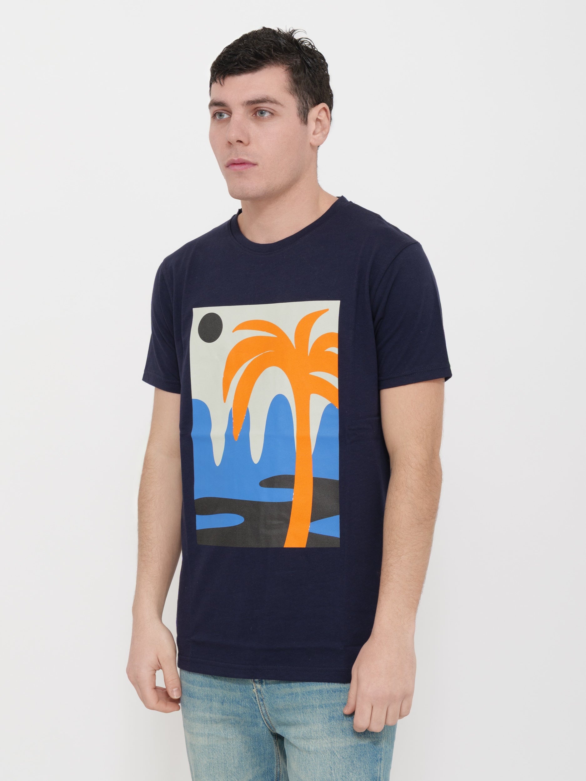 T-shirt victor cool stampa 100% cotone Made in Italy