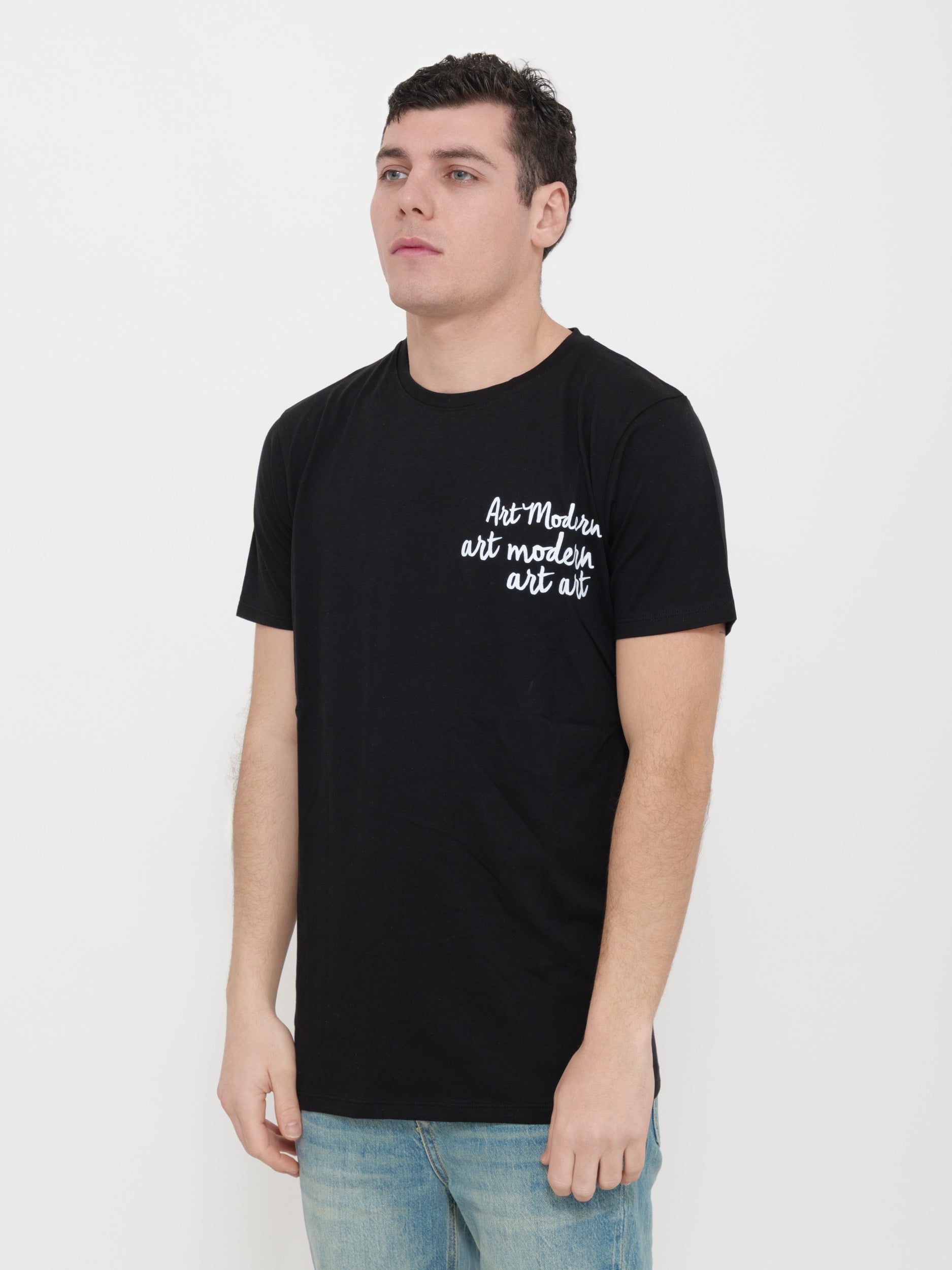 T-shirt victor cool stampa tasca art 100% cotone Made in Italy