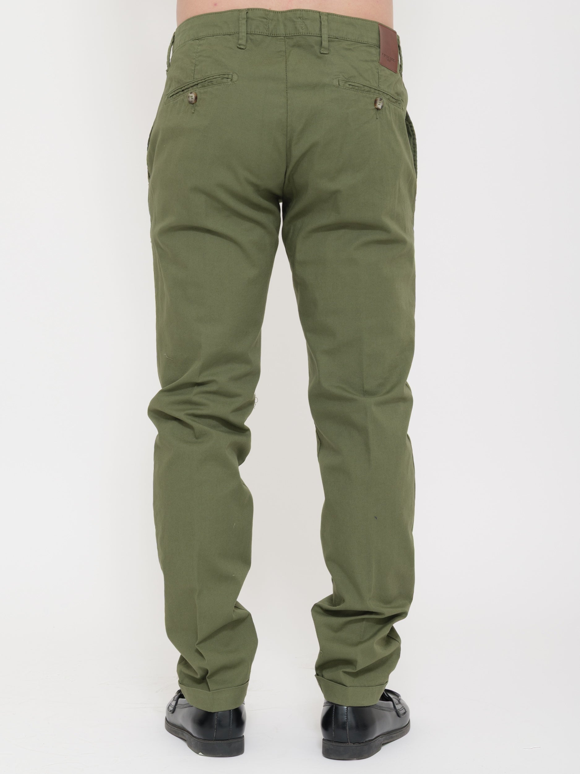 Pantalone Victor cool classic fit verde