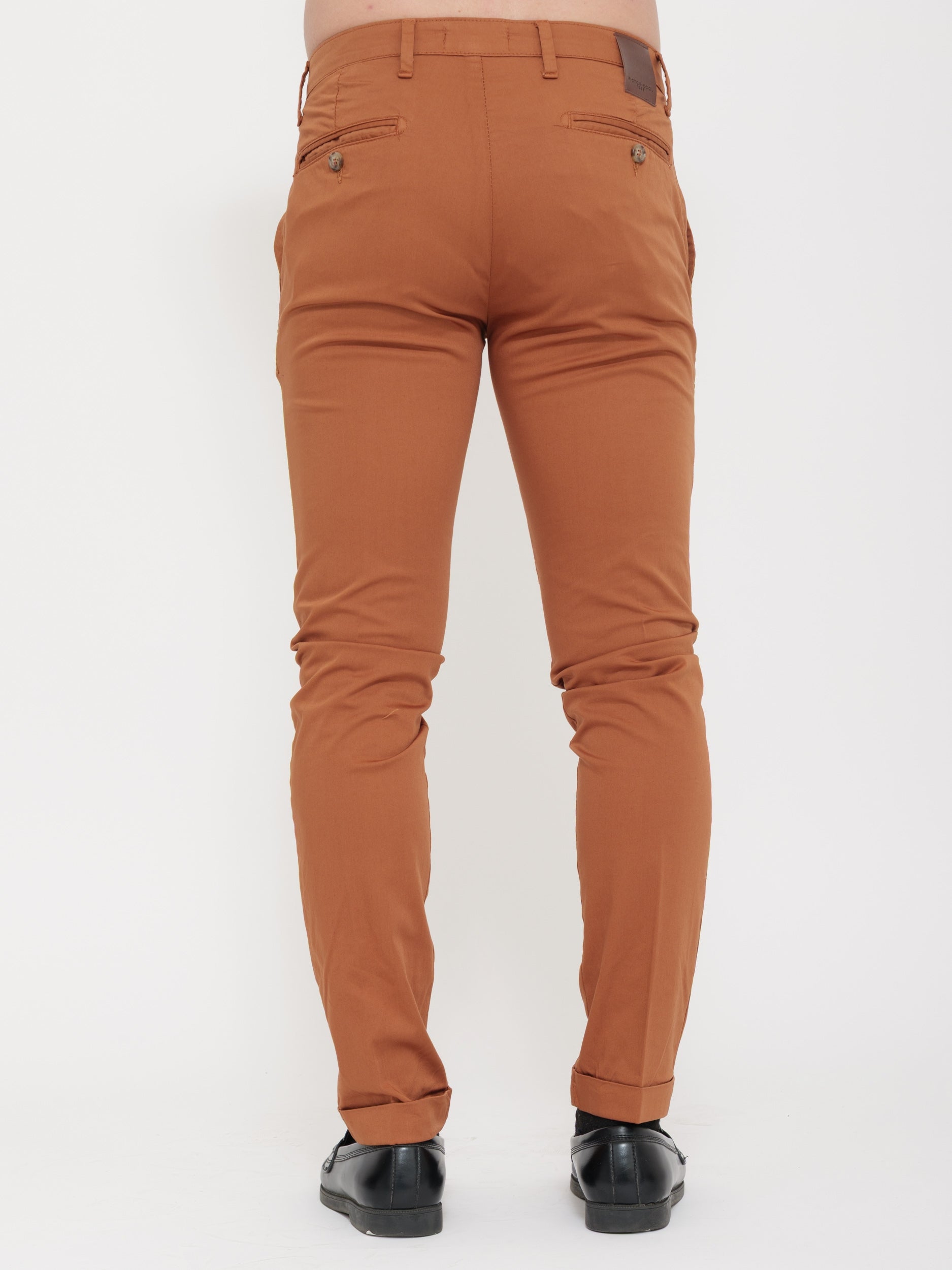 Pantalone victor cool coccio skynny fit
