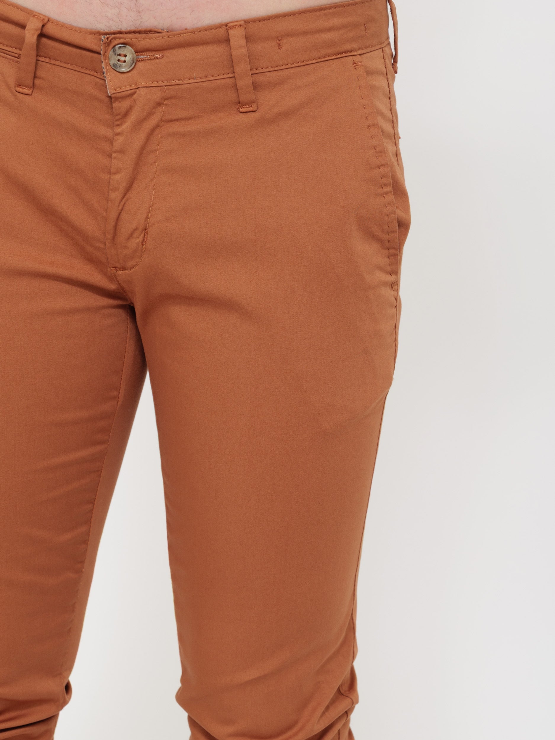 Pantalone victor cool coccio skynny fit