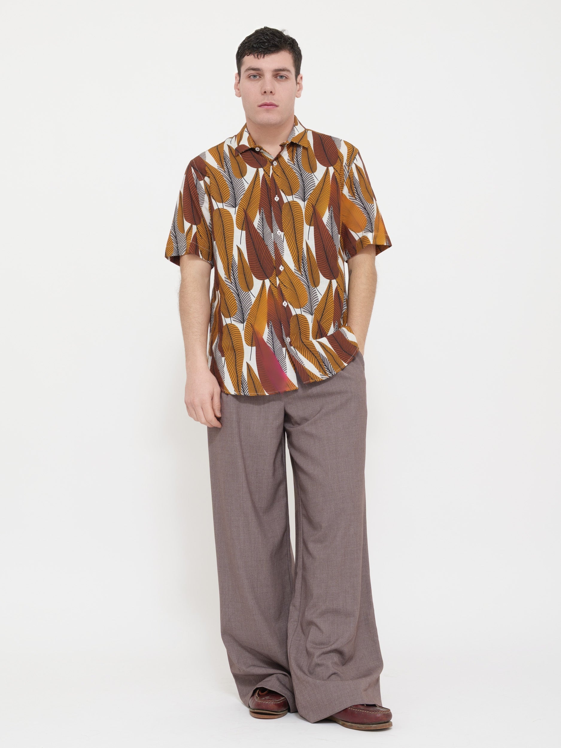 Camicia fantasia manica corta victor cool