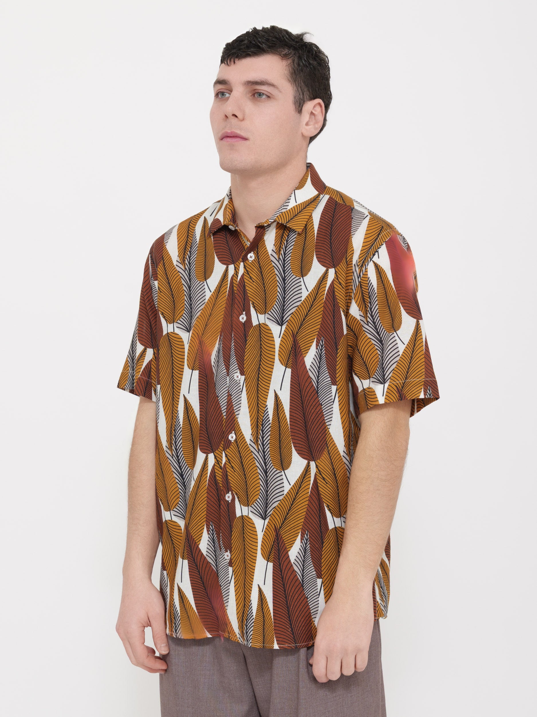 Camicia fantasia manica corta victor cool